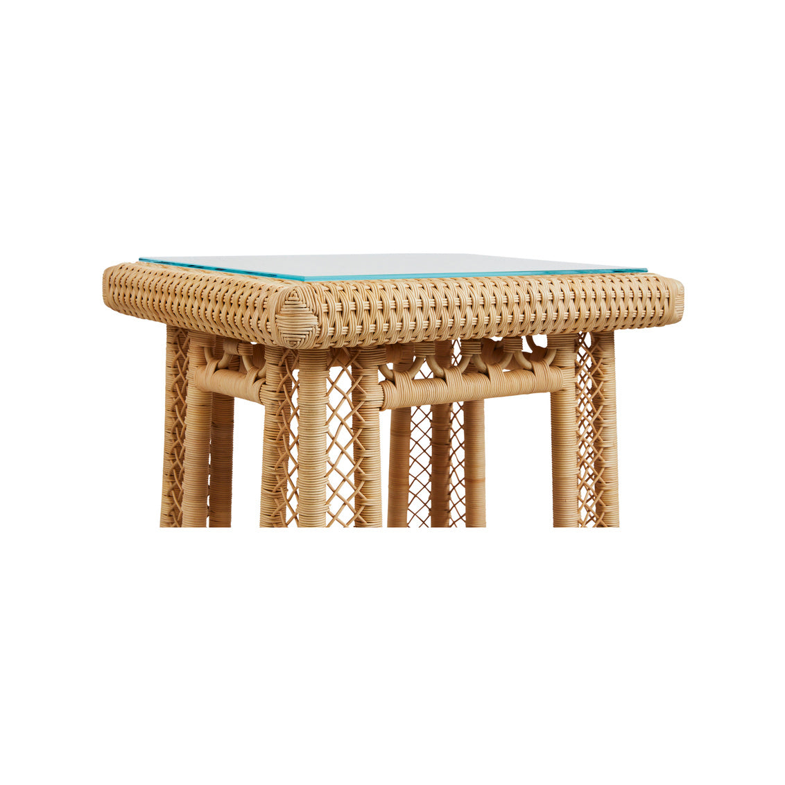 Hope Town Side Table in Natural / Rattan - Chelsea House
