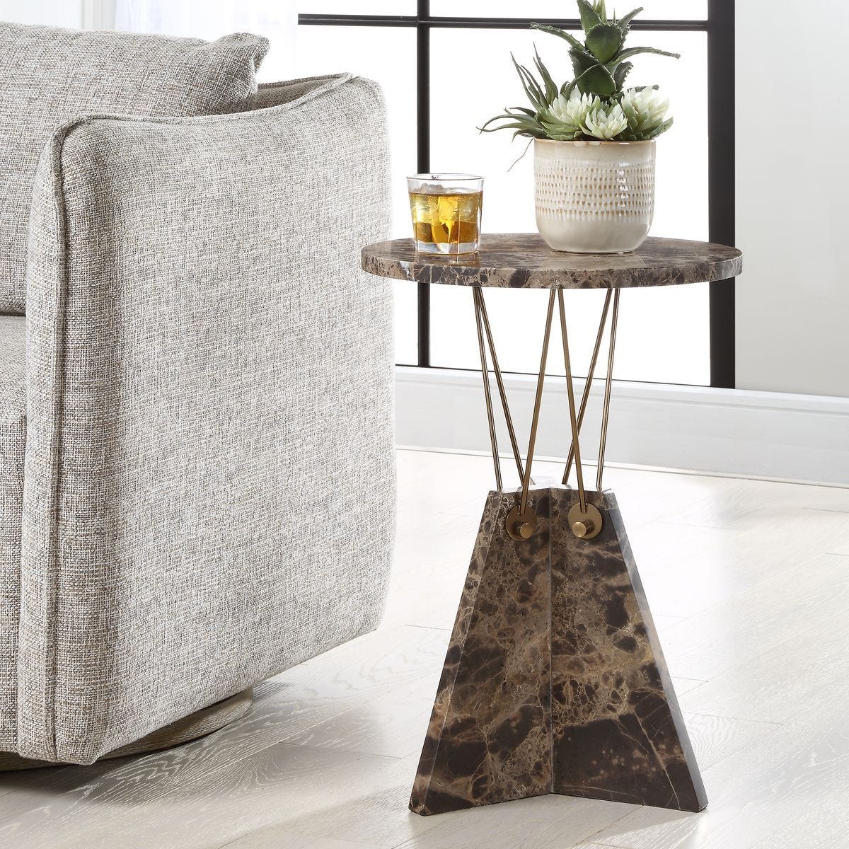 Levitate Accent Table – Furniture by Uttermost | Sutter & Vale