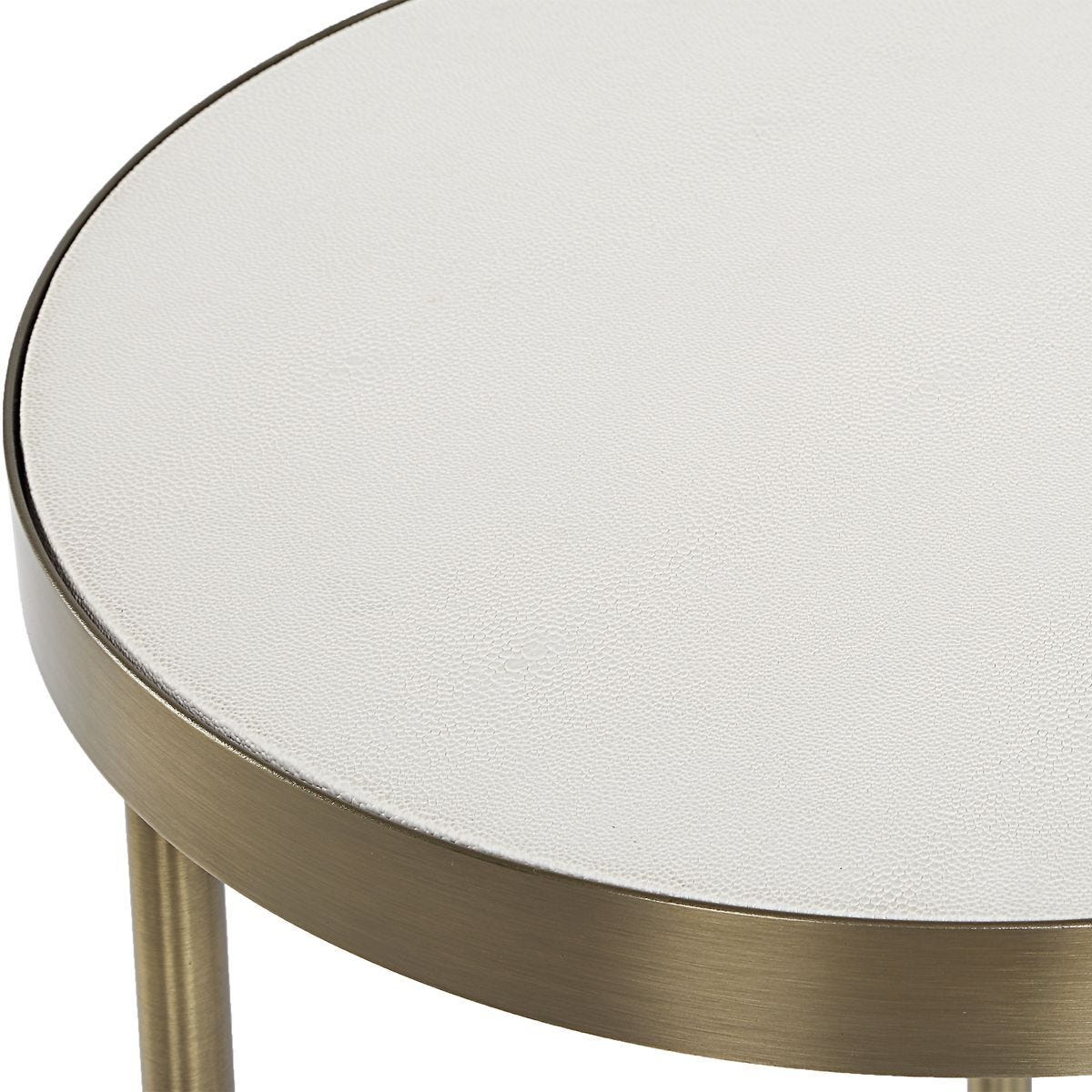 Aragon Nesting Tables, S/2, White – Furniture by Uttermost | Sutter & Vale