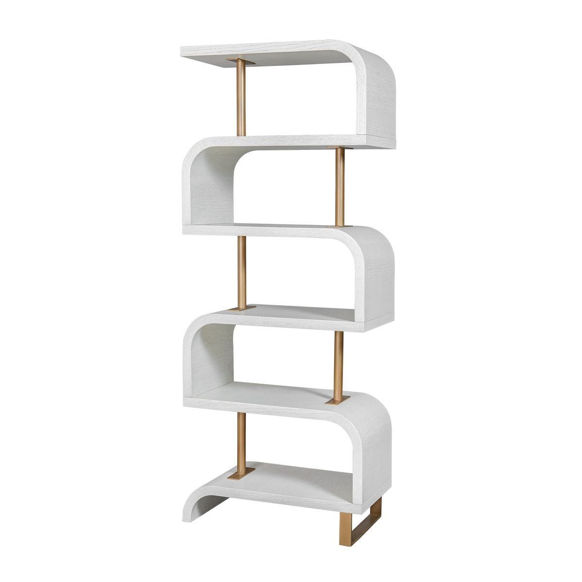 Bia Etagere, White – Furniture by Uttermost | Sutter & Vale