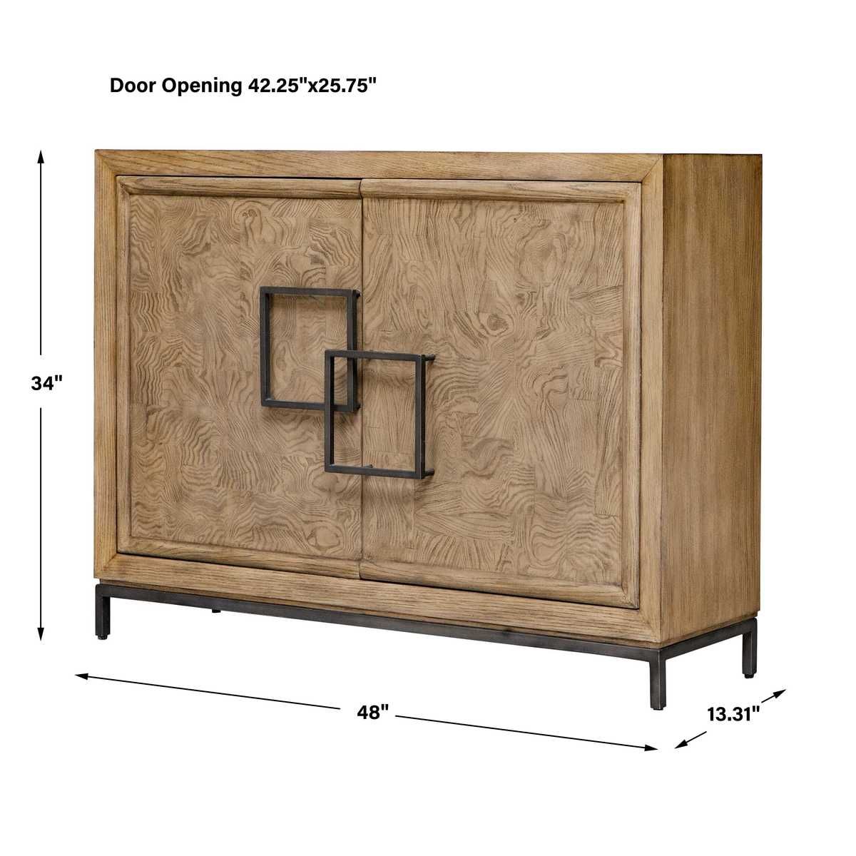 Paltrow 2 Door Cabinet – Furniture by Uttermost | Sutter & Vale