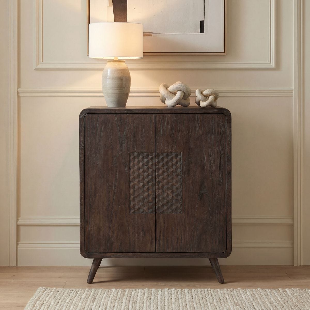 Hausen 2 Door Cabinet – Furniture by Uttermost | Sutter & Vale