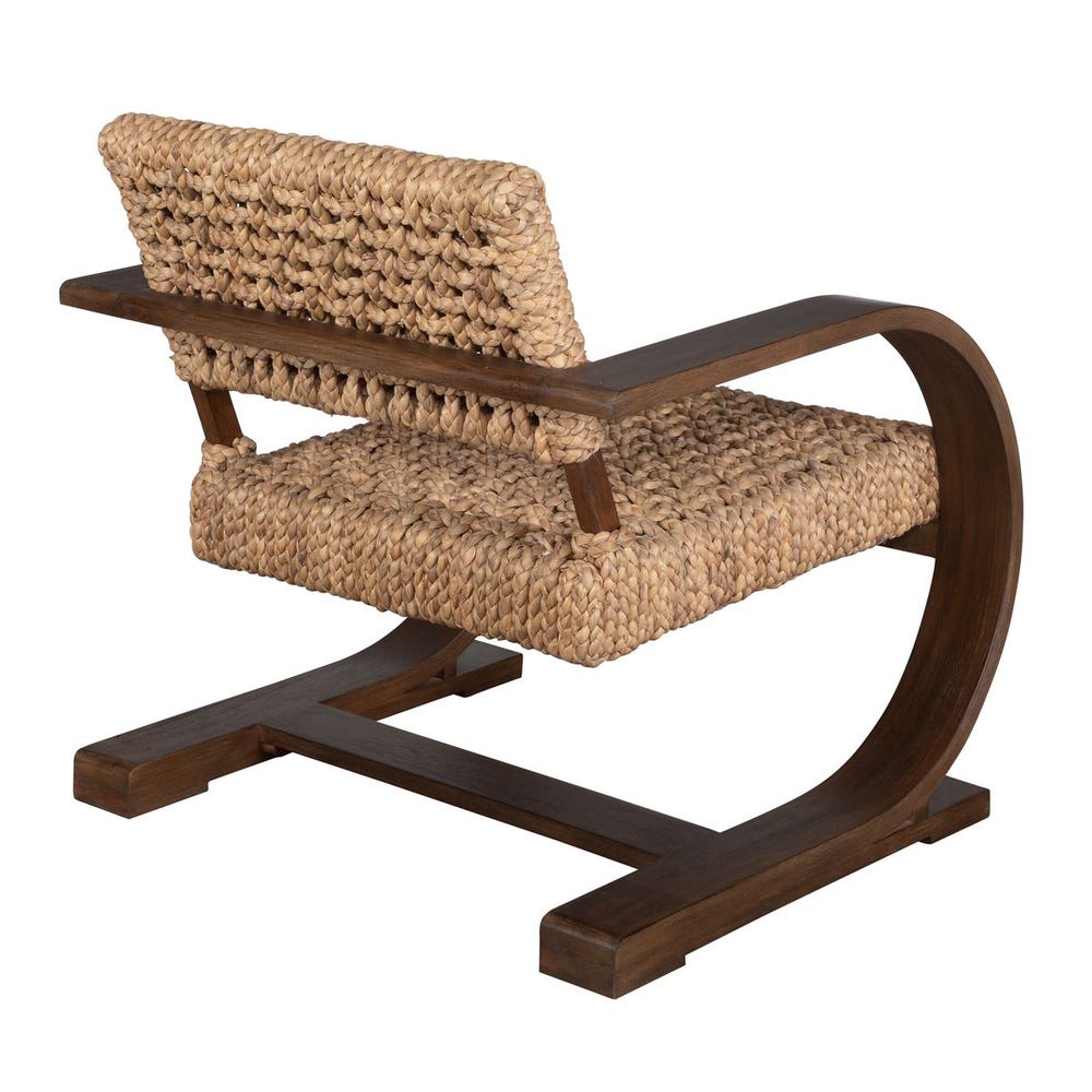 Rehema Accent Chair, Walnut