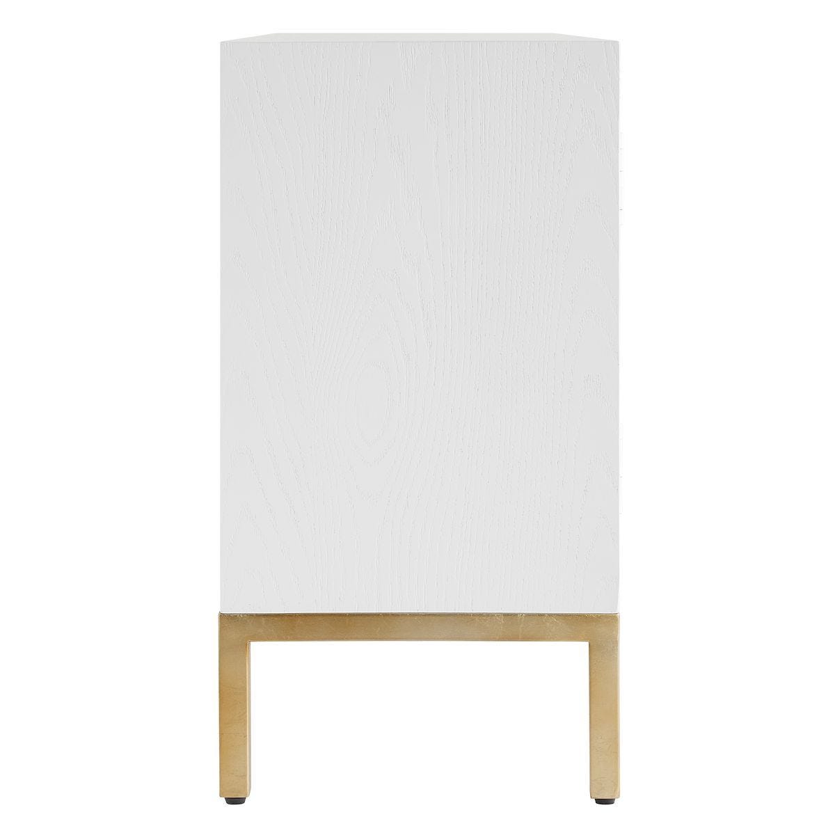 Aiken 2 Door Cabinet, White – Furniture by Uttermost | Sutter & Vale
