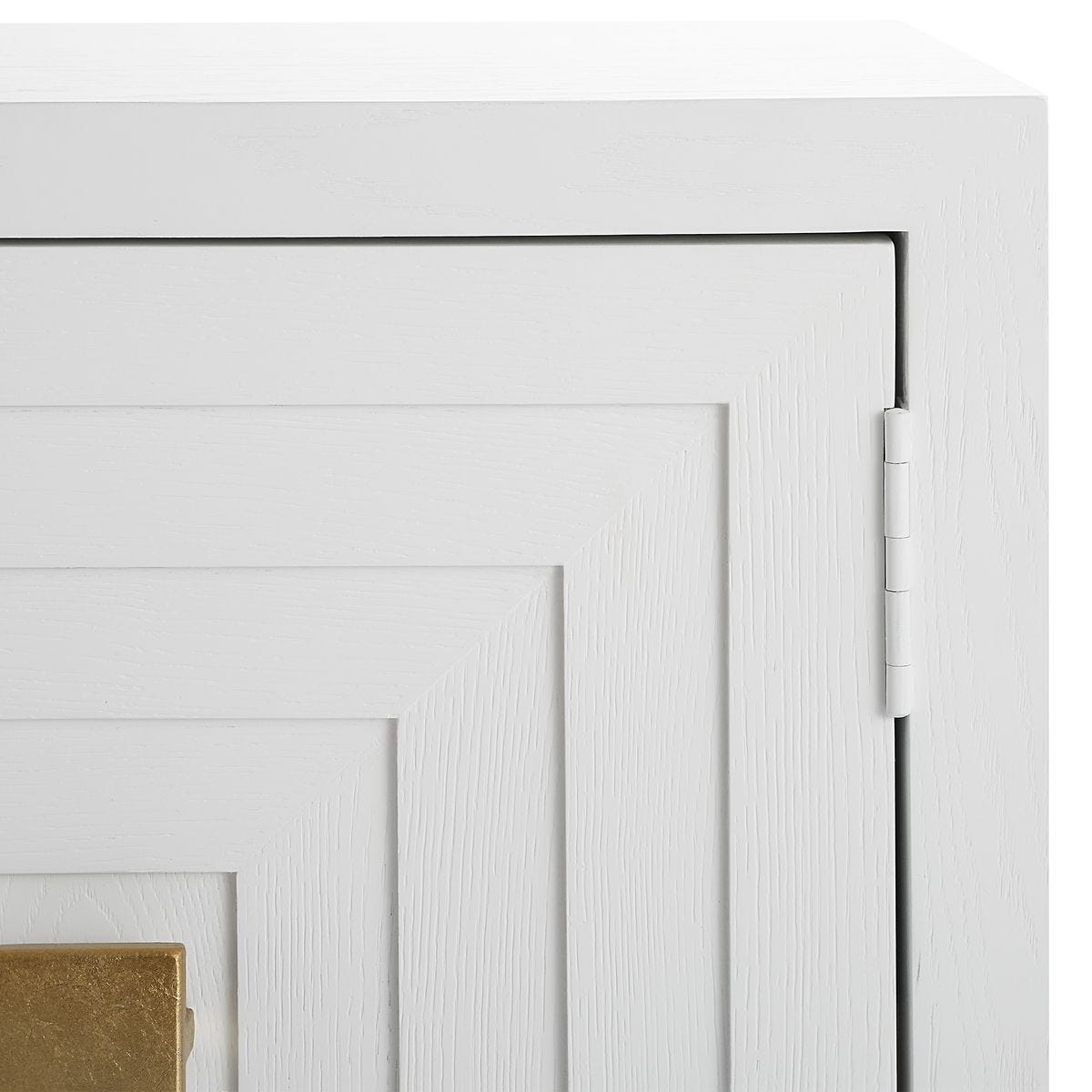 Aiken 2 Door Cabinet, White – Furniture by Uttermost | Sutter & Vale