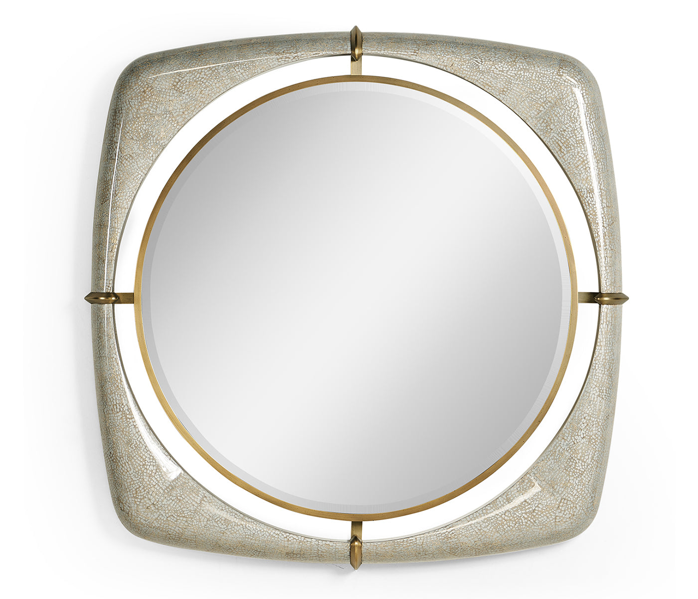 Toulouse Eggshell Mirror 42"