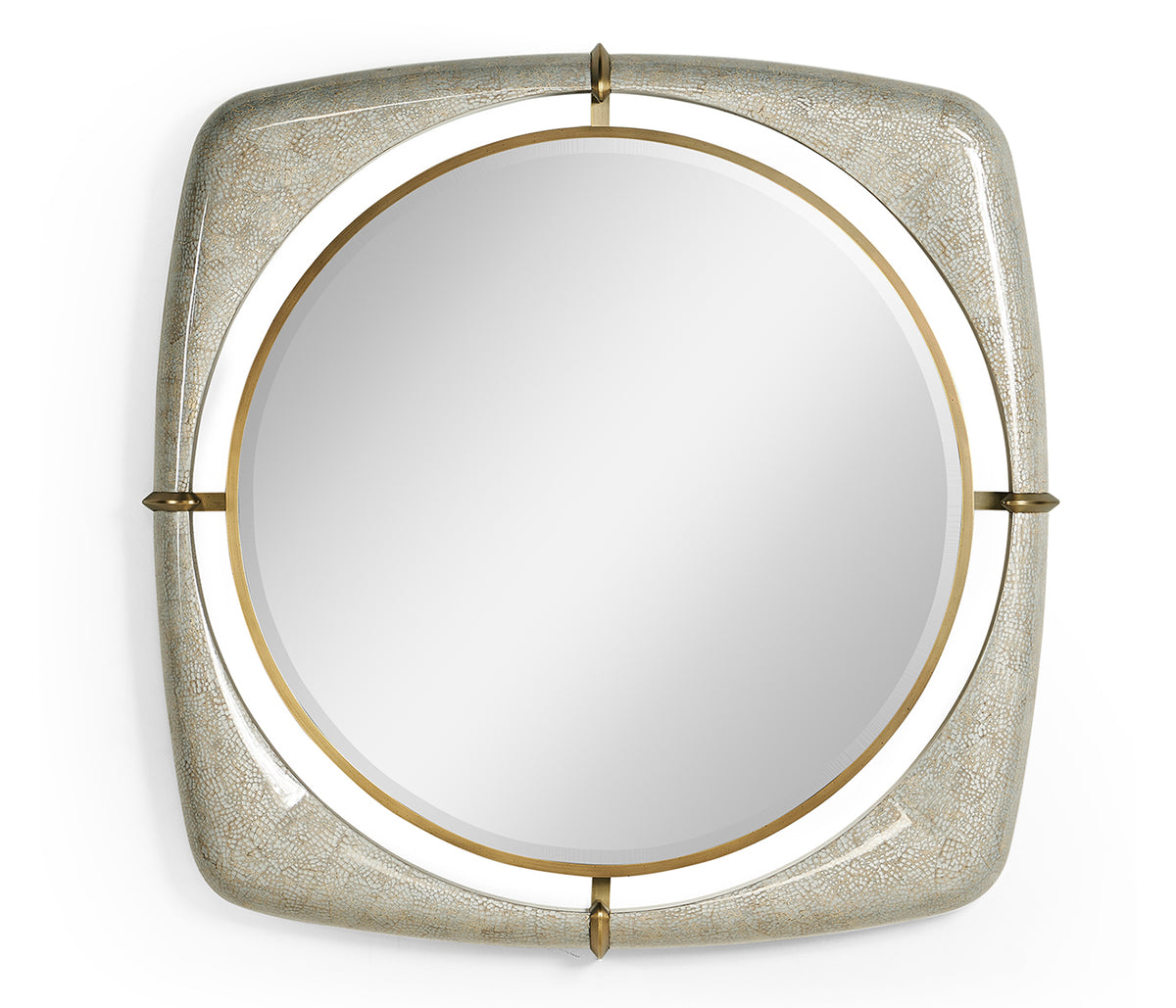 Toulouse Eggshell Mirror 42"