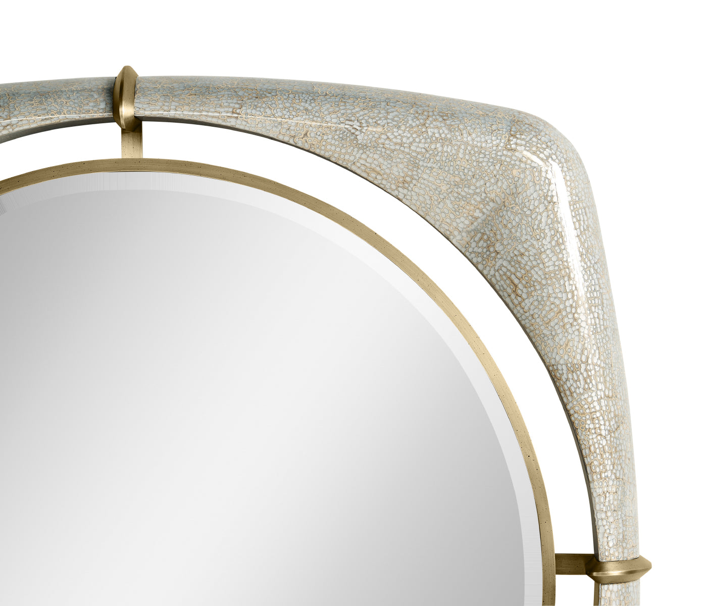 Toulouse Eggshell Mirror 42"