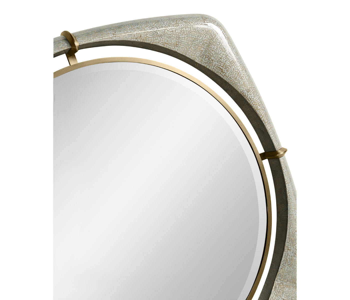 Toulouse Eggshell Mirror 42"