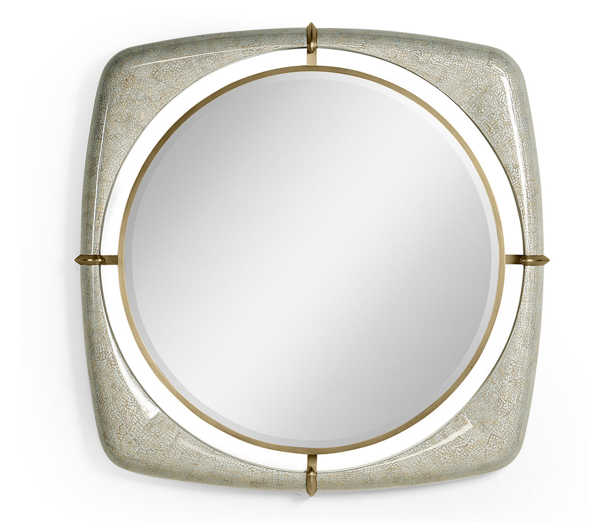 Toulouse Eggshell Mirror 42"