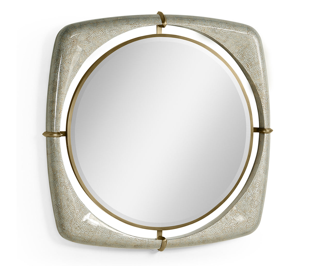 Toulouse Eggshell Mirror 42"
