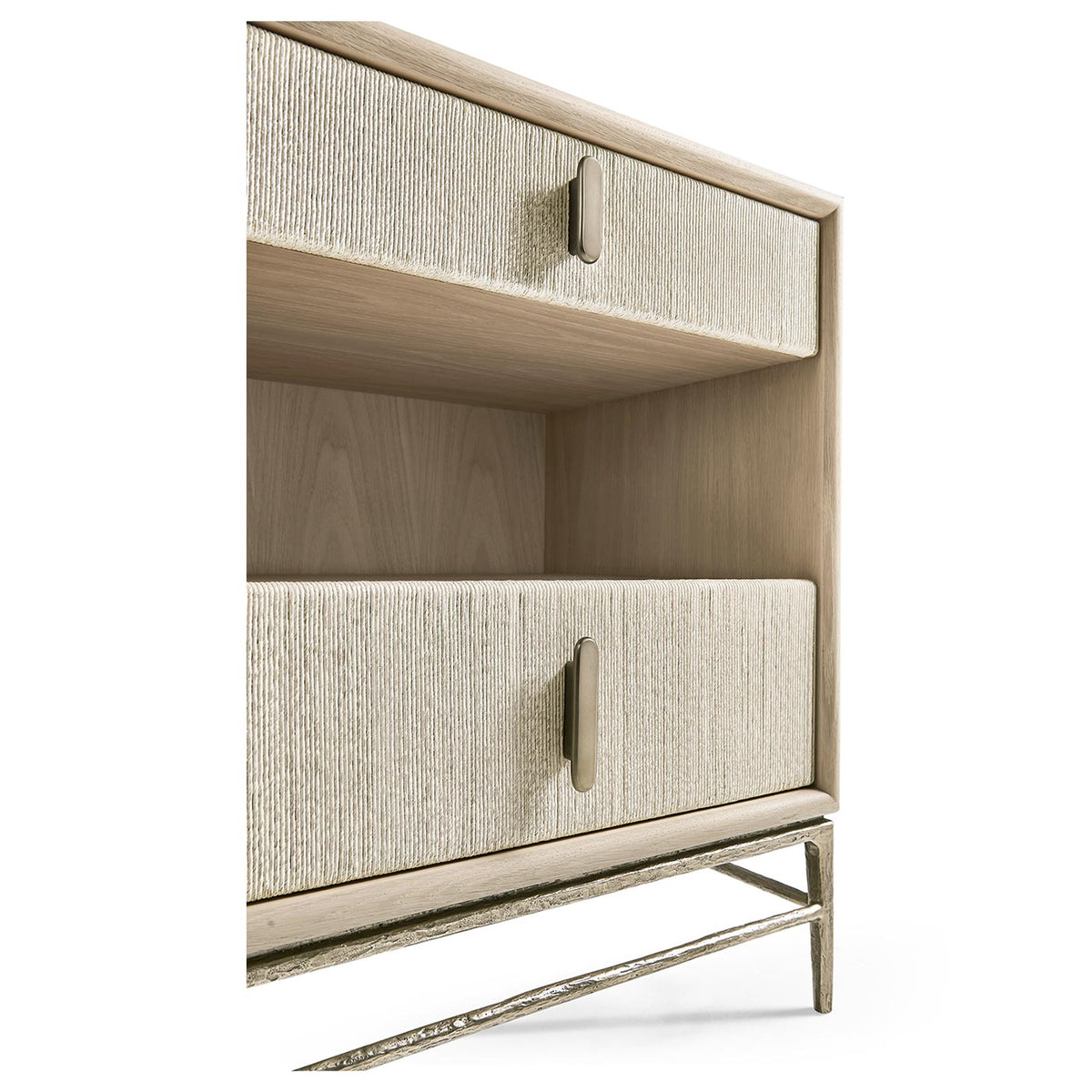 Clapotis Danish Cord Narrow Nightstand