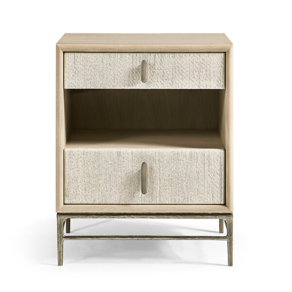 Clapotis Danish Cord Narrow Nightstand