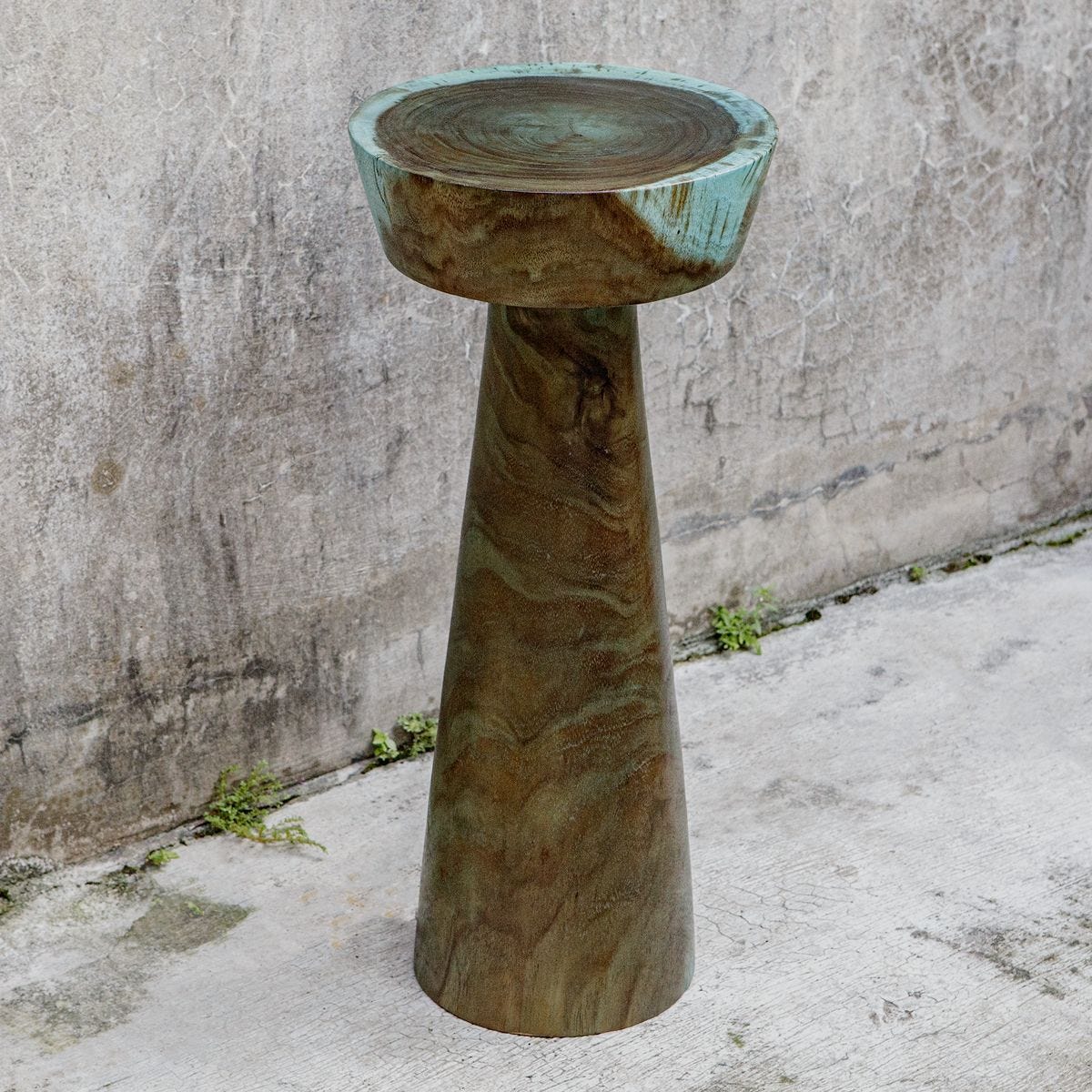 Mano Drink Table, Blue-Green – Furniture by Uttermost | Sutter & Vale