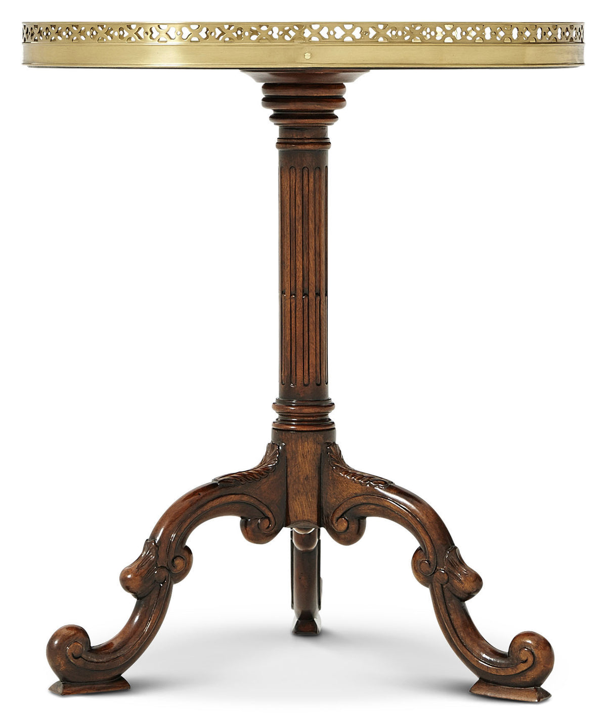 Radiating Parquetry Accent Table | Theodore Alexander | Sutter & Vale