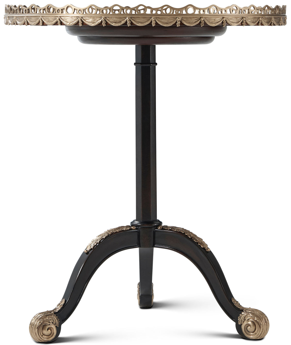 Galleried Appeal Accent Table | Theodore Alexander | Sutter & Vale