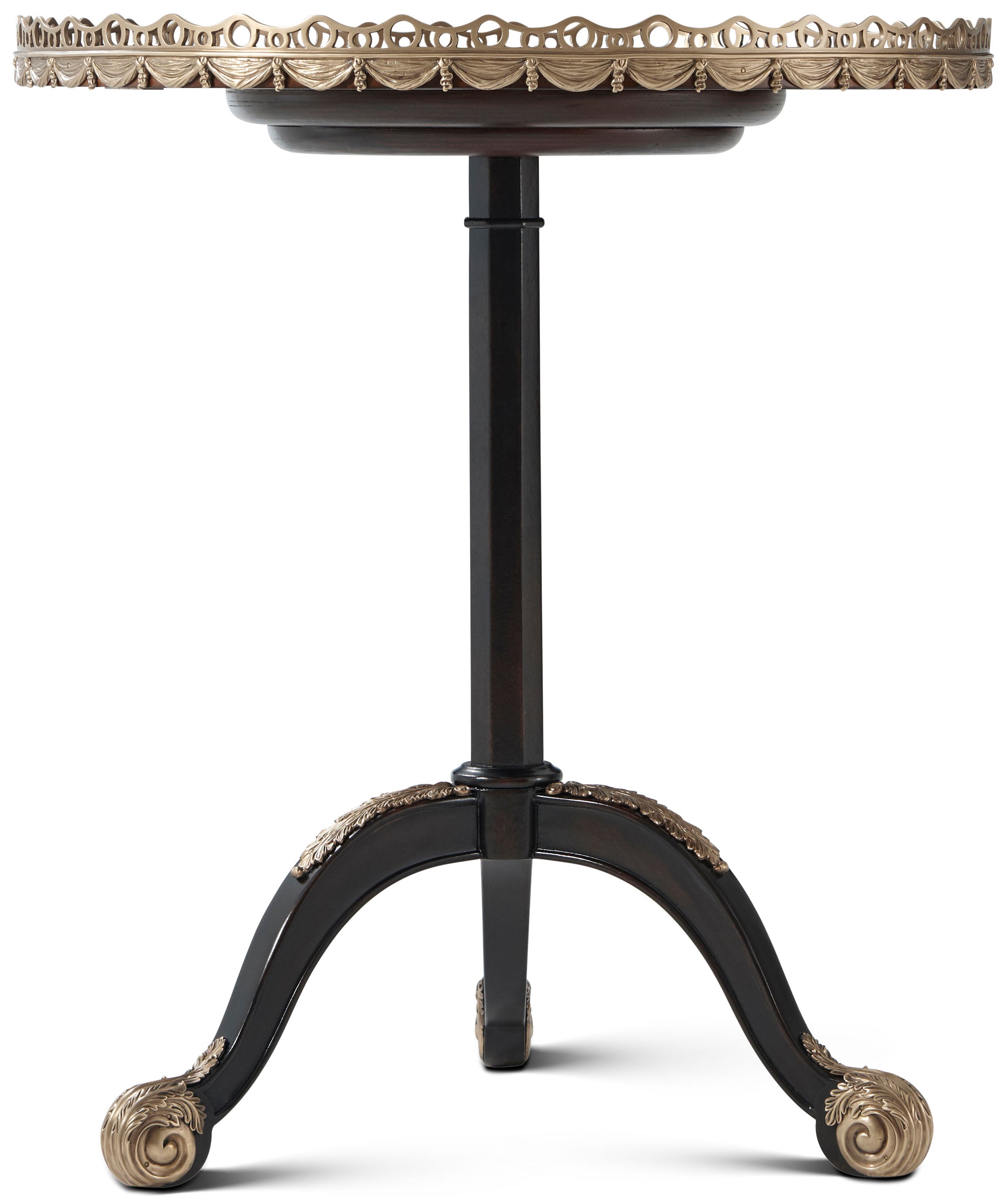 Galleried Appeal Accent Table | Theodore Alexander | Sutter & Vale