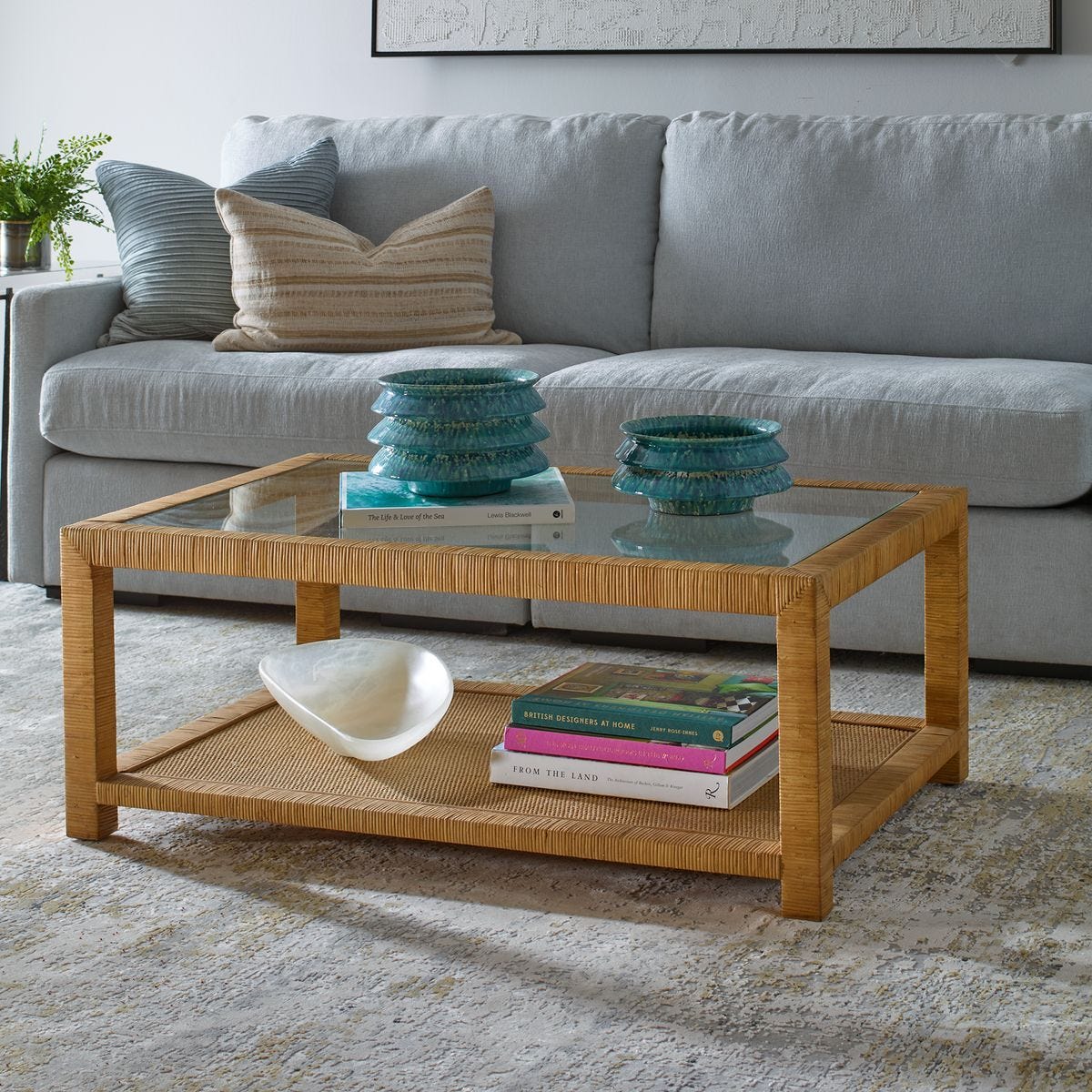 Kensing Coffee Table, Natural – Furniture by Uttermost | Sutter & Vale