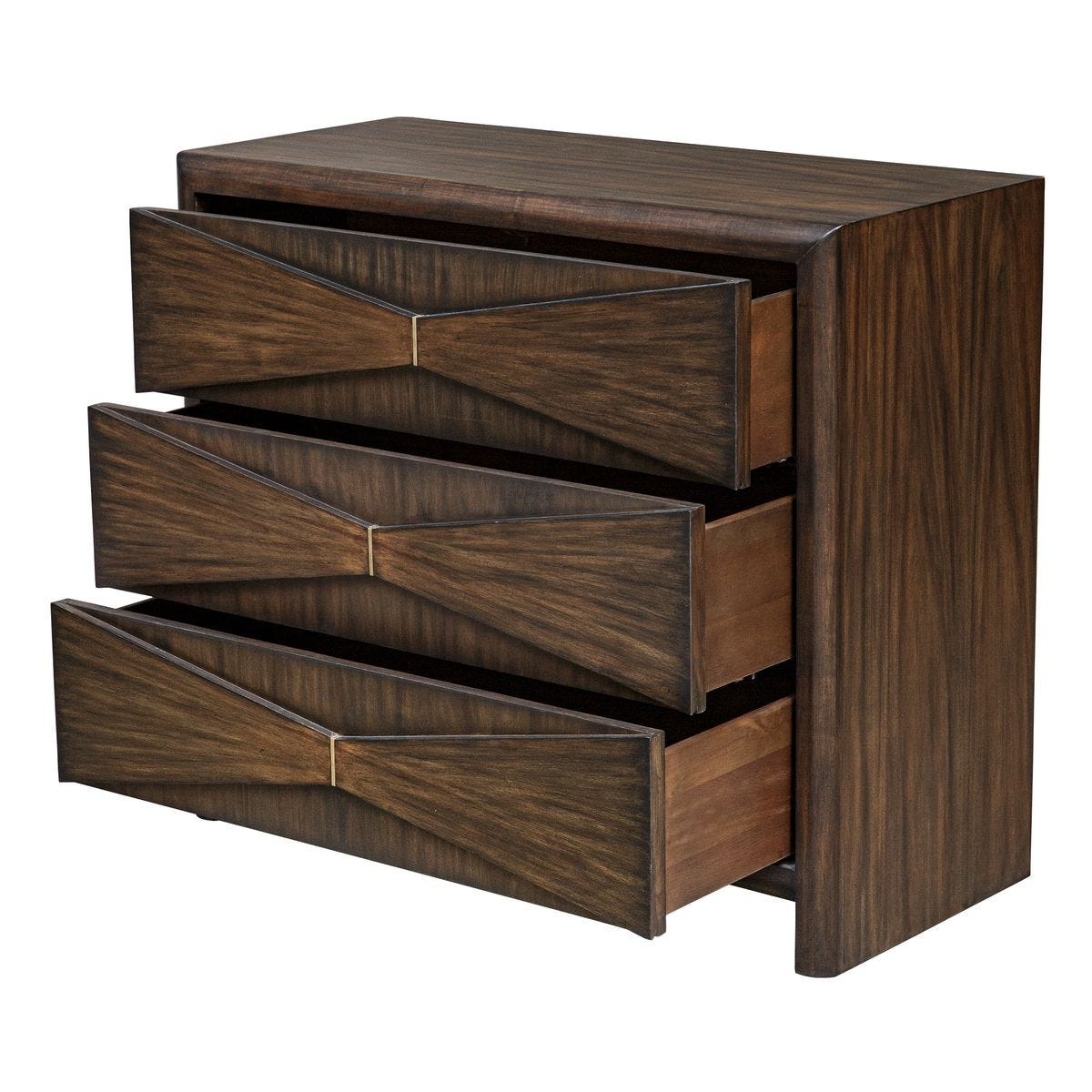 Bowtie 3 Drawer Chest – Furniture by Uttermost | Sutter & Vale