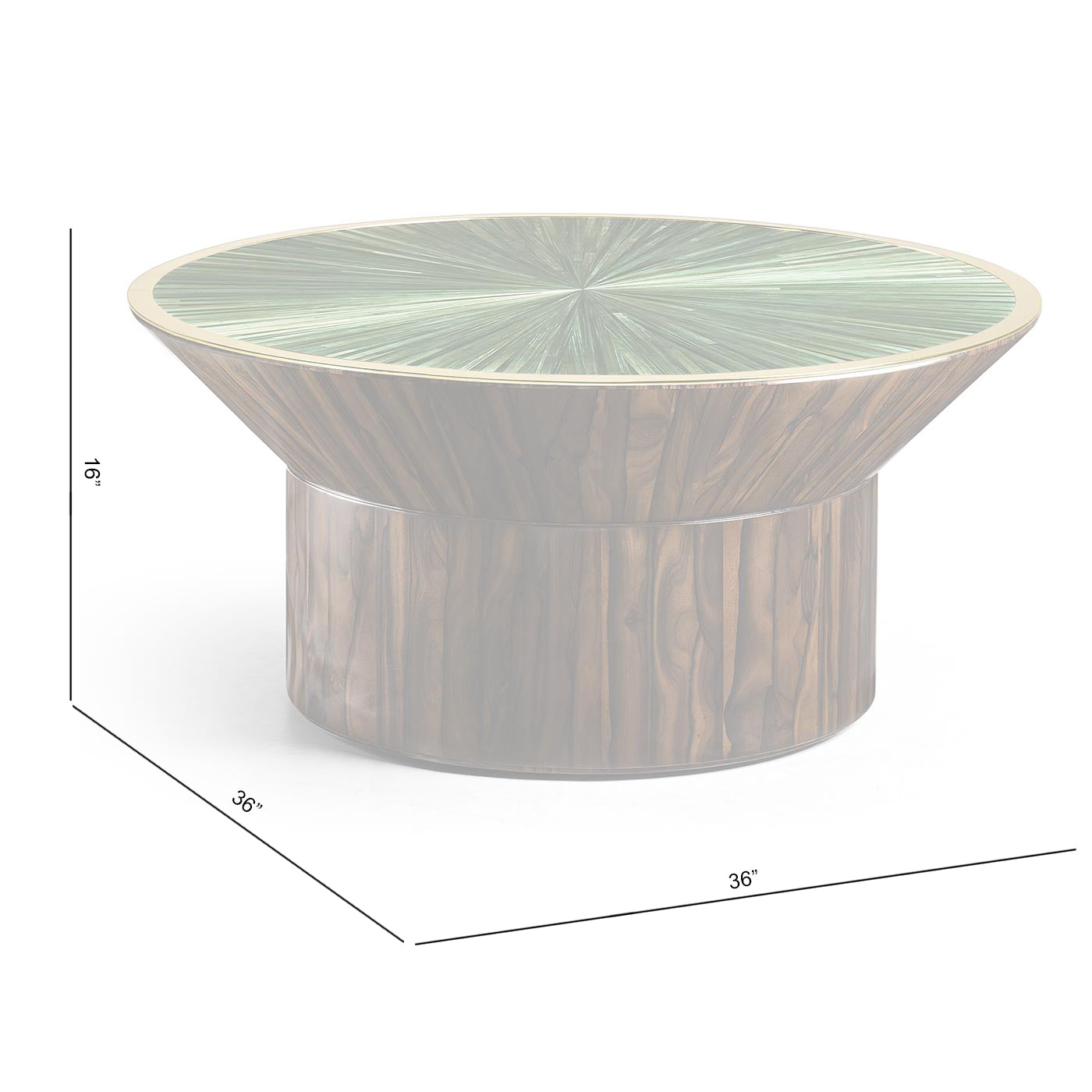 Verdure Round Cocktail Table