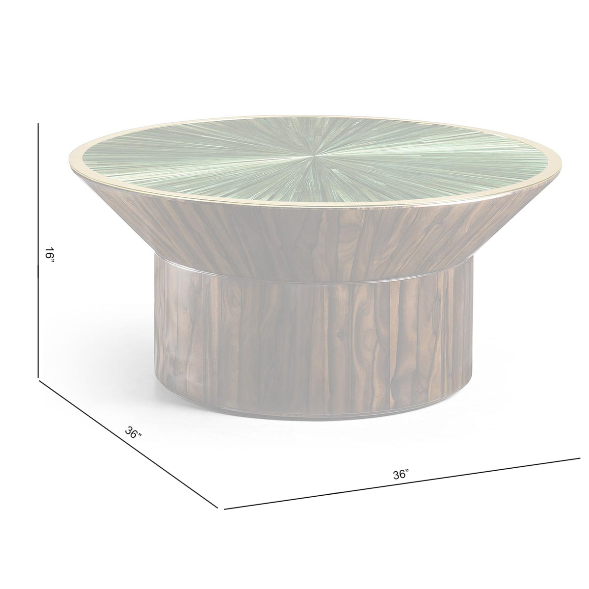 Verdure Round Cocktail Table