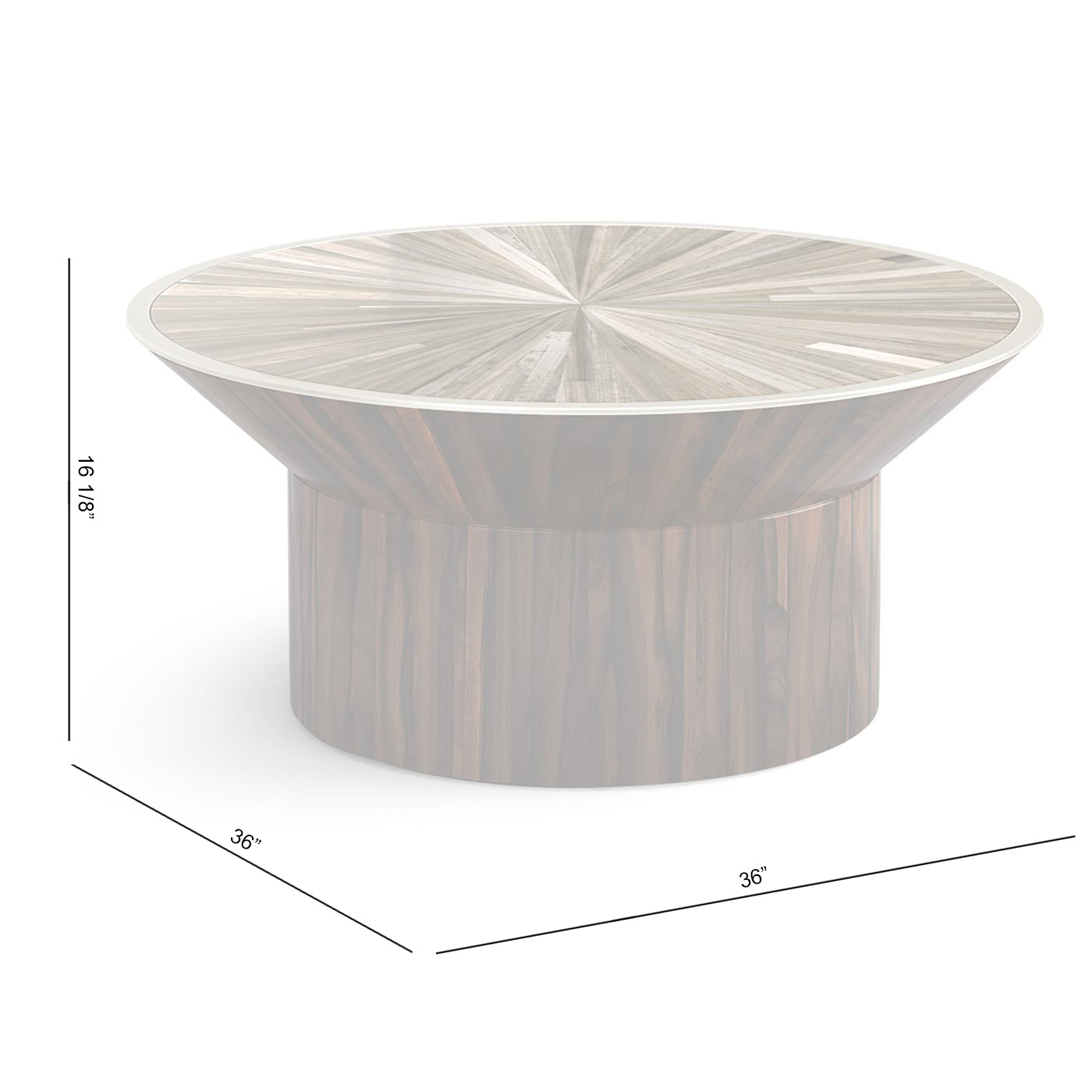 Terra Round Cocktail Table