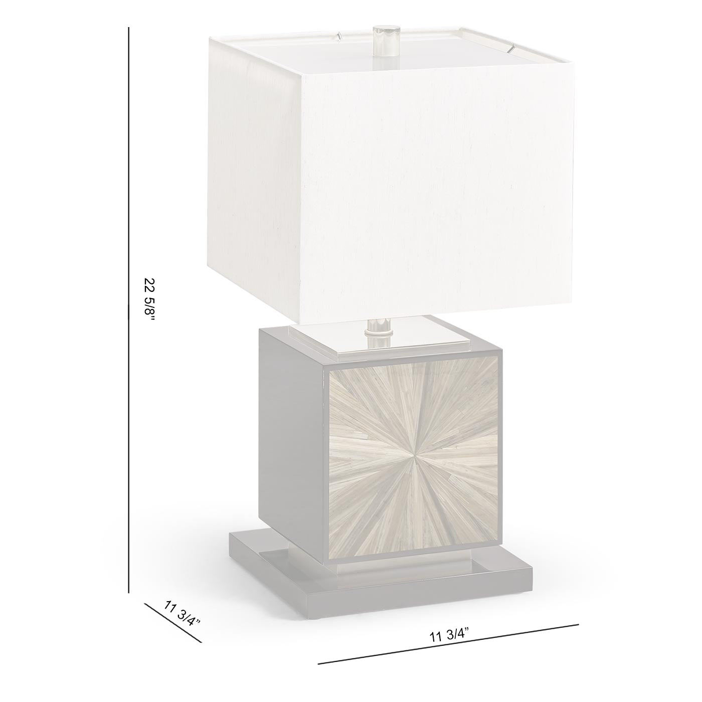 Terra Cube Table Lamp