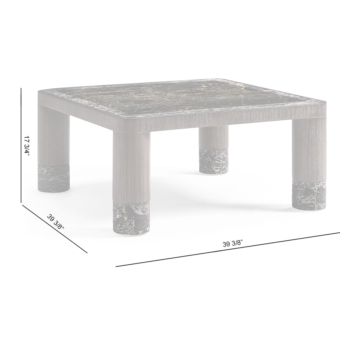 Monarch Square Cocktail Table