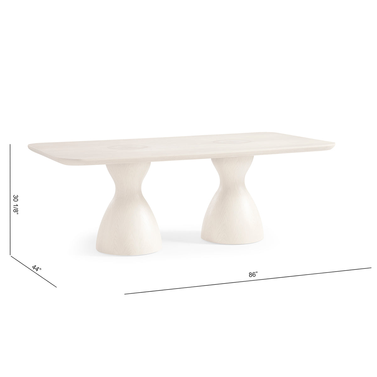 Seamount Rectangular Dining Table 86"