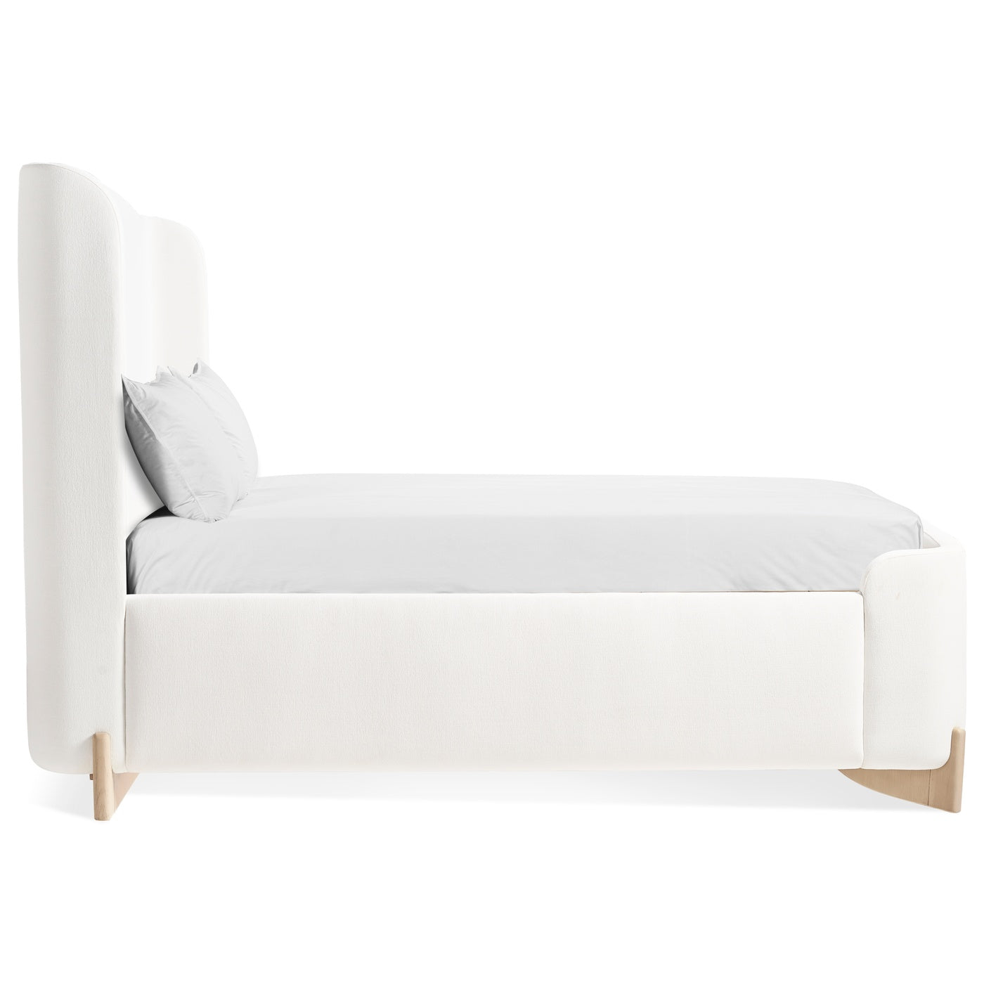 Keel Upholstered US King Bed