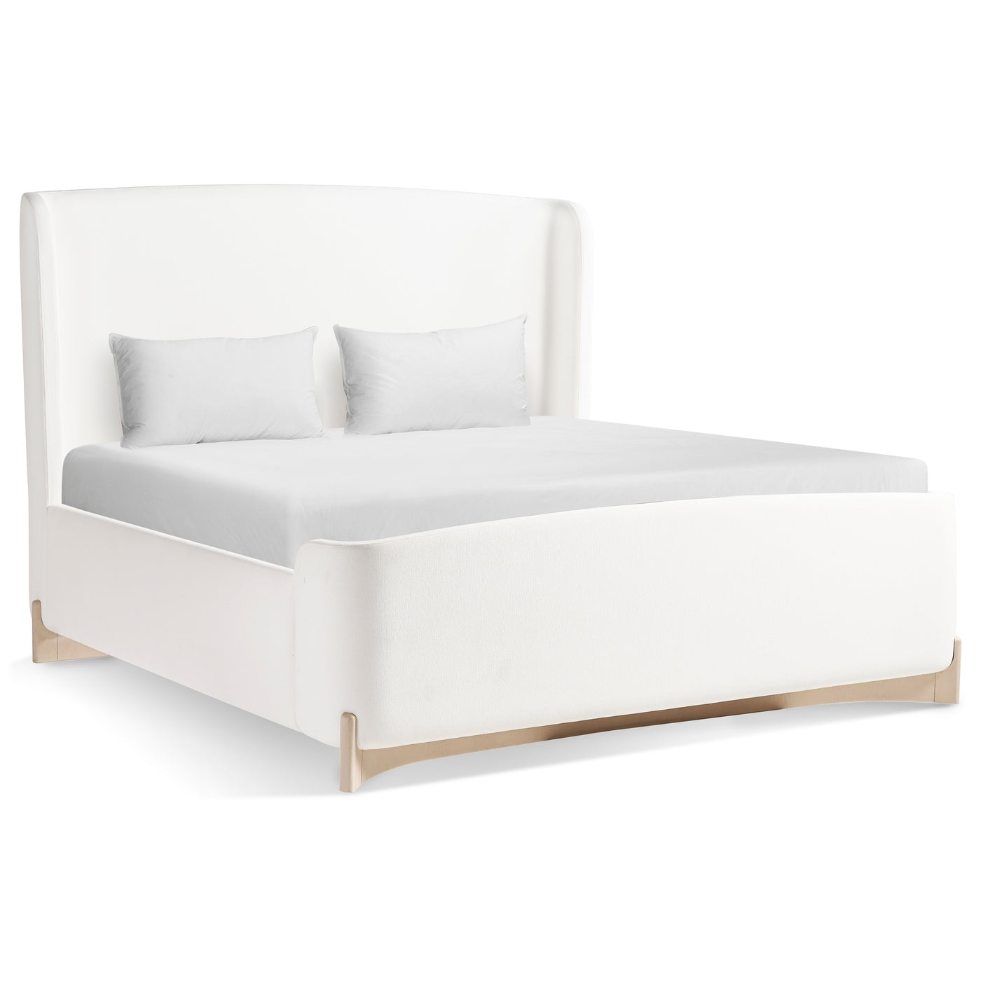 Keel Upholstered US King Bed