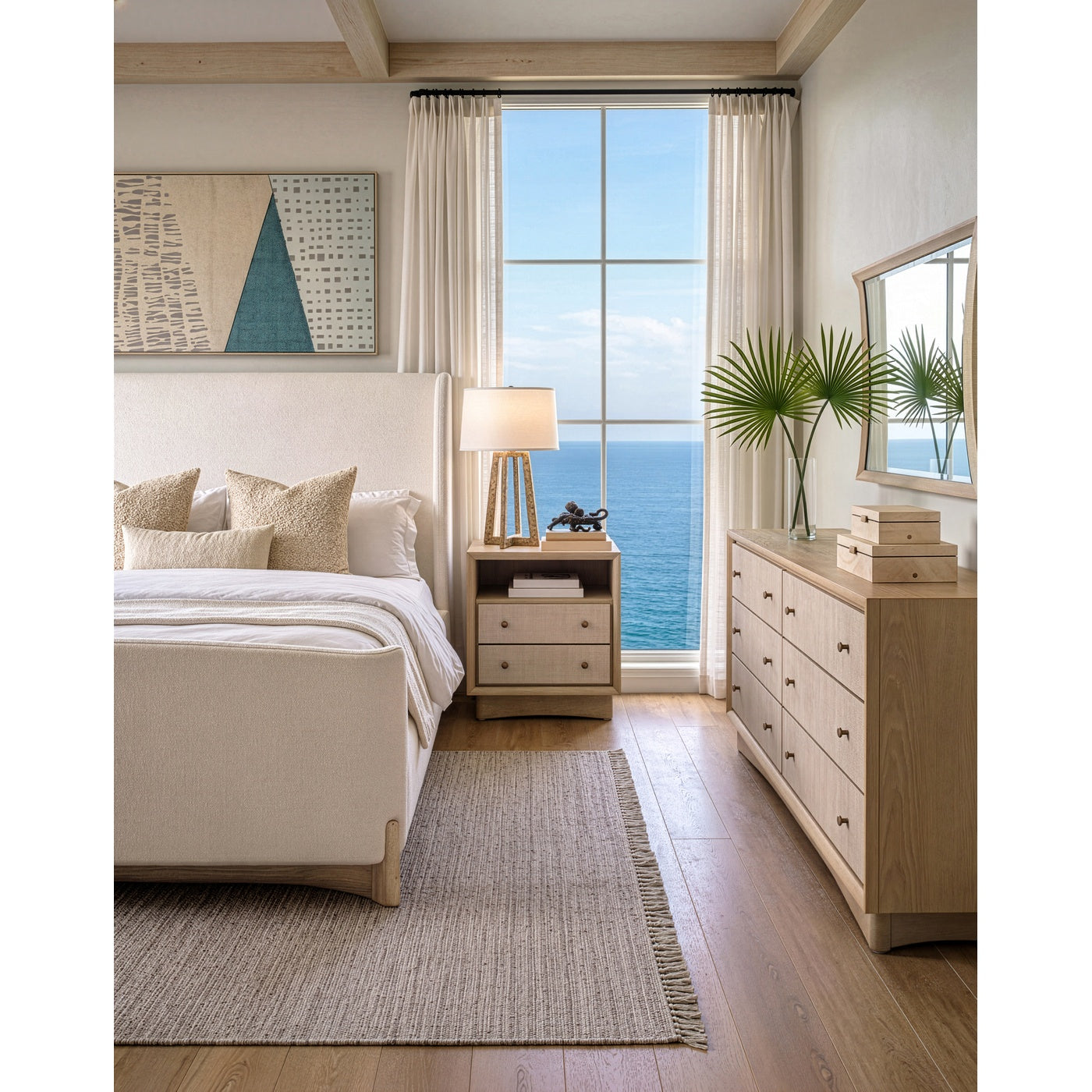 Keel Open Nightstand