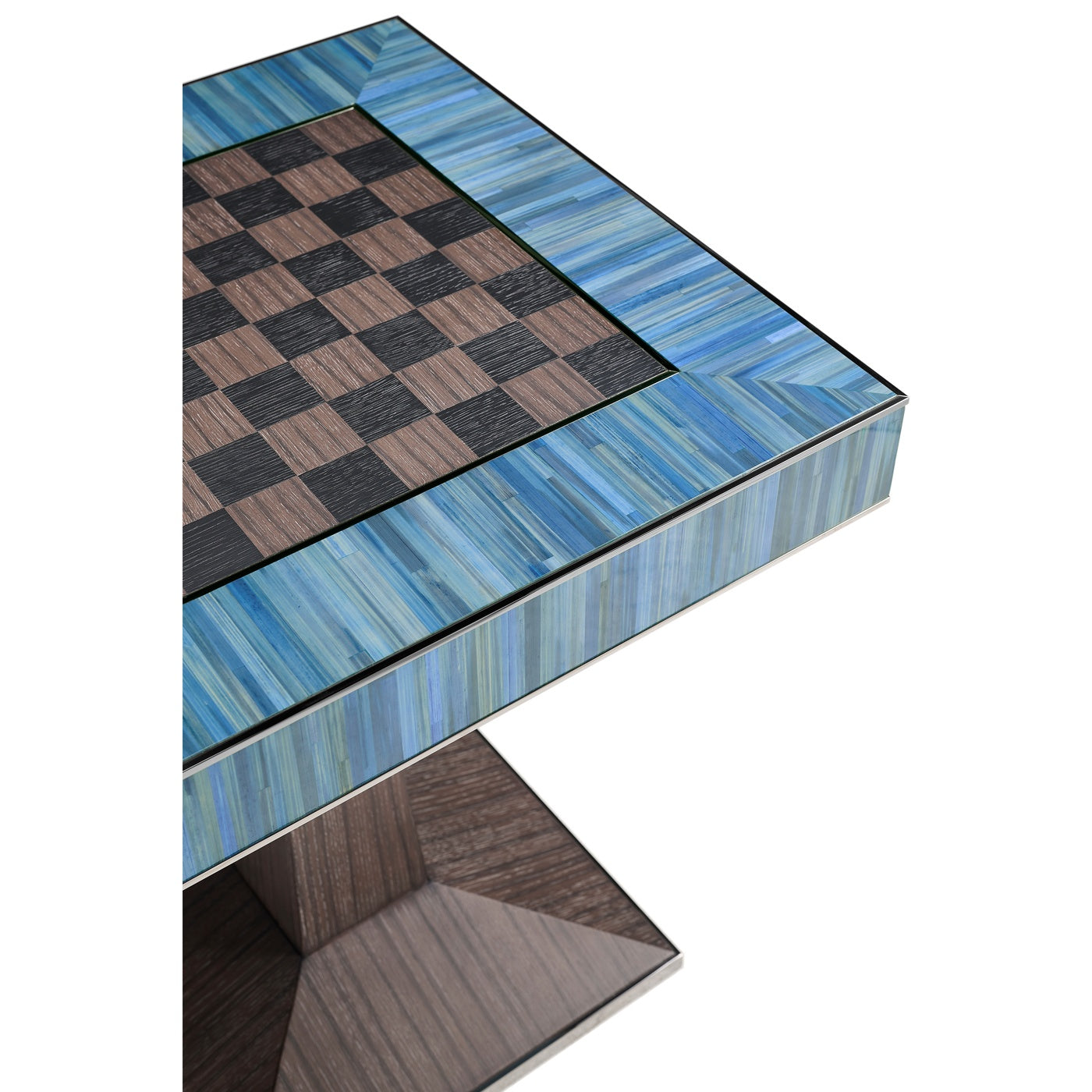 Sapphire Straw Game Table