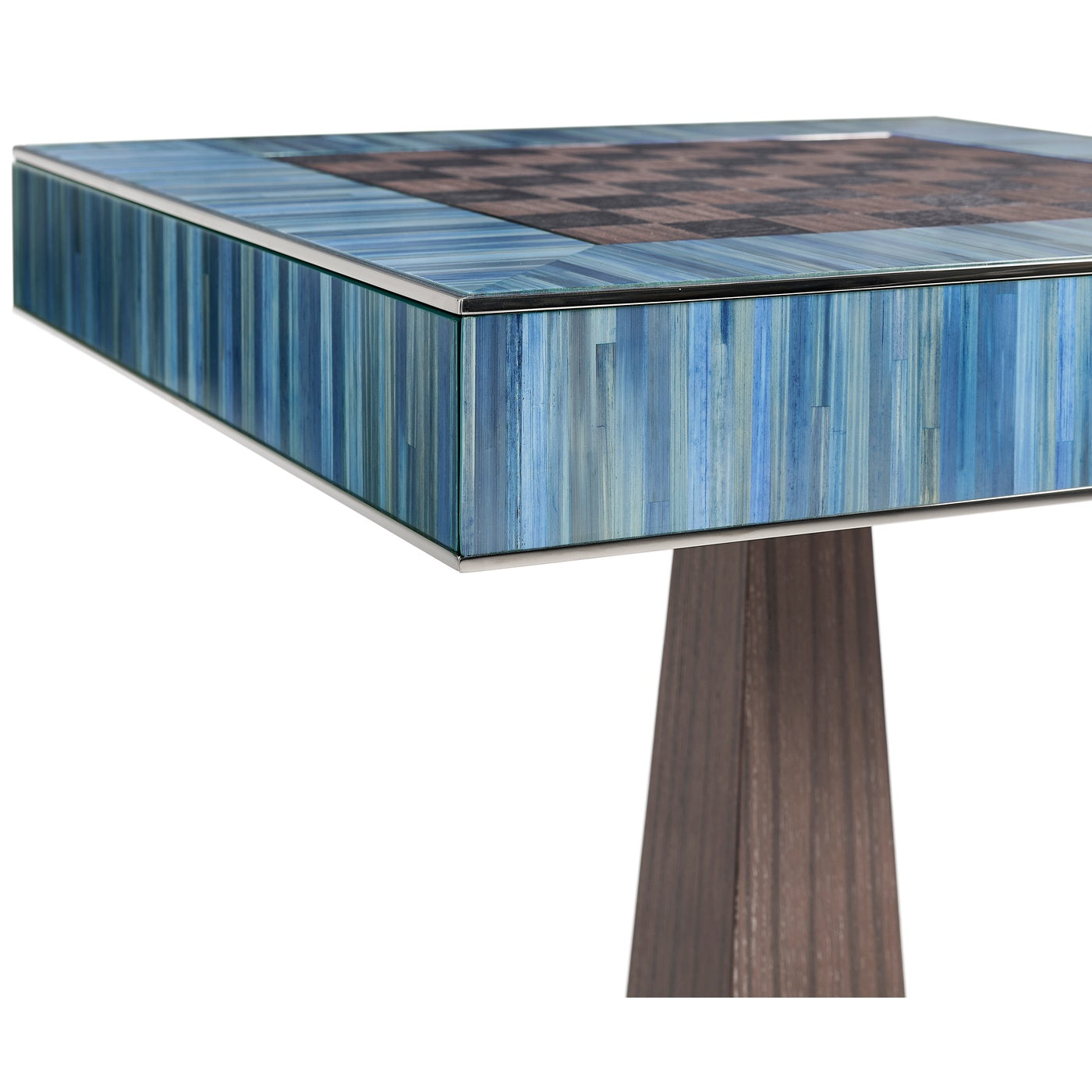 Sapphire Straw Game Table