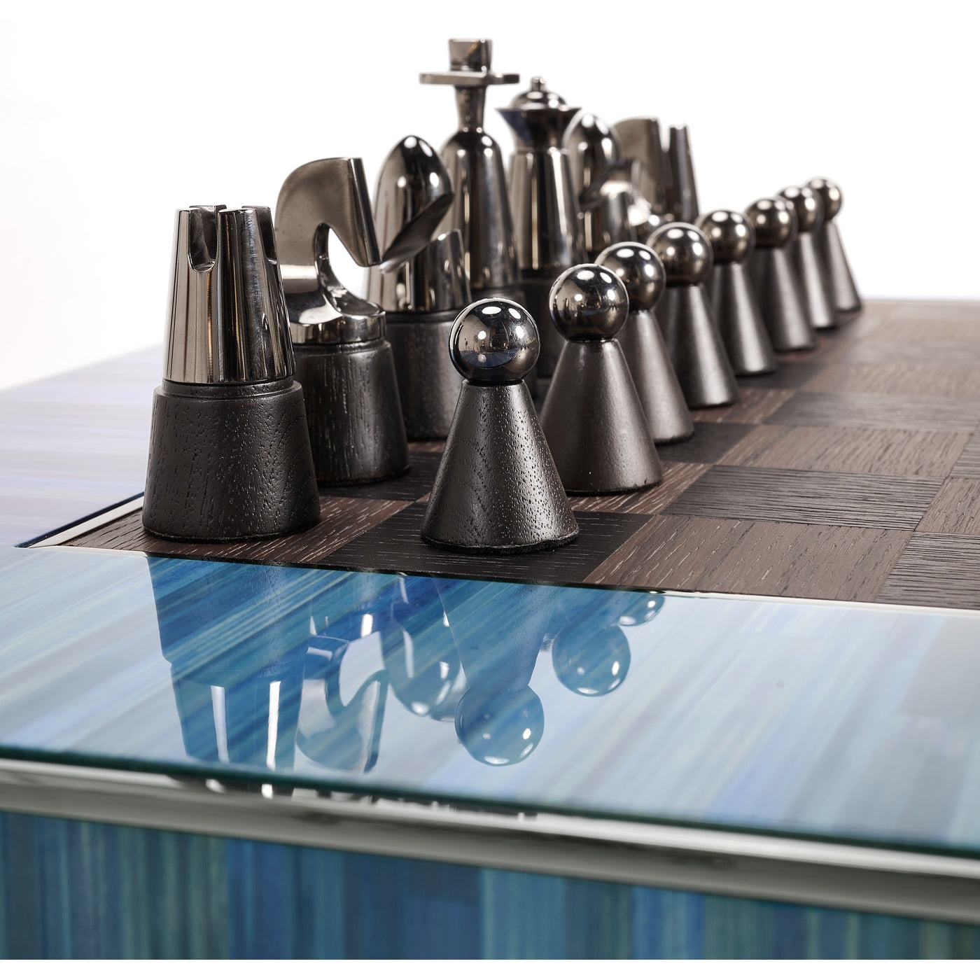 Sapphire Straw Game Table
