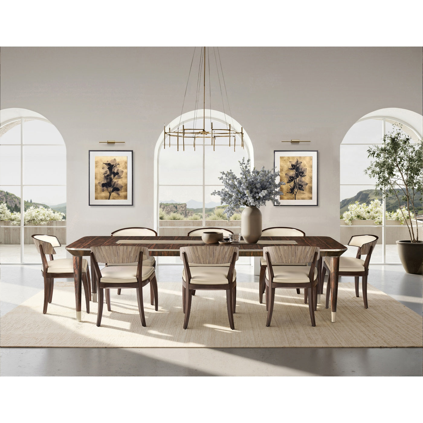Terra Rectangular Dining Table 112"