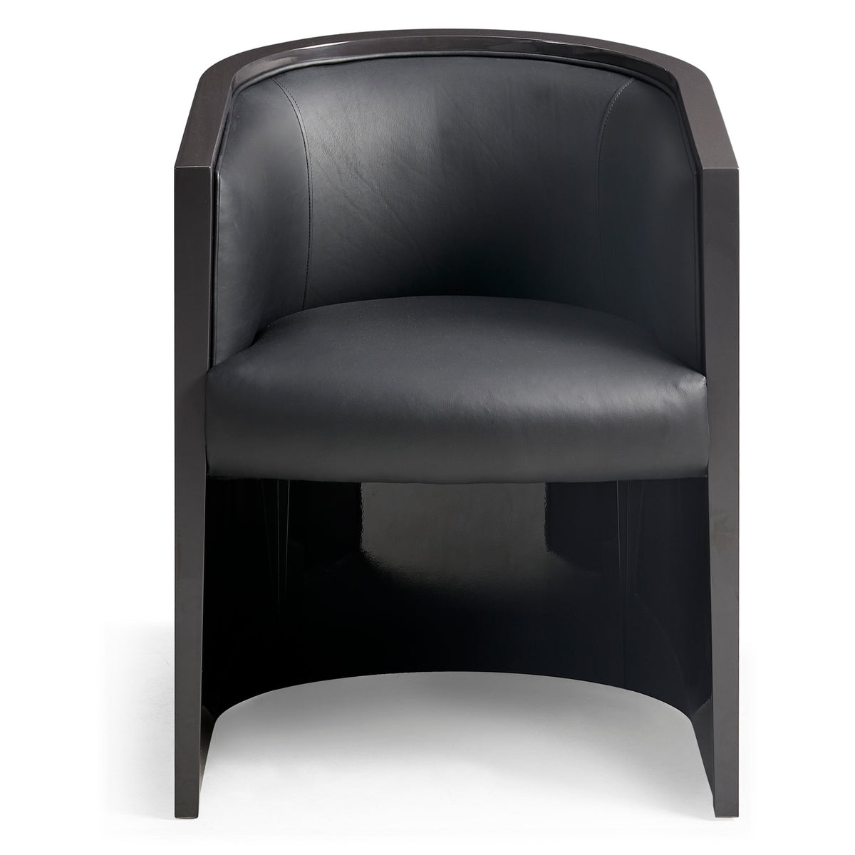 Sapphire Straw Barrel Chair