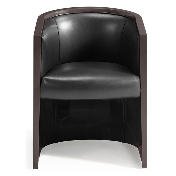 Sapphire Straw Barrel Chair