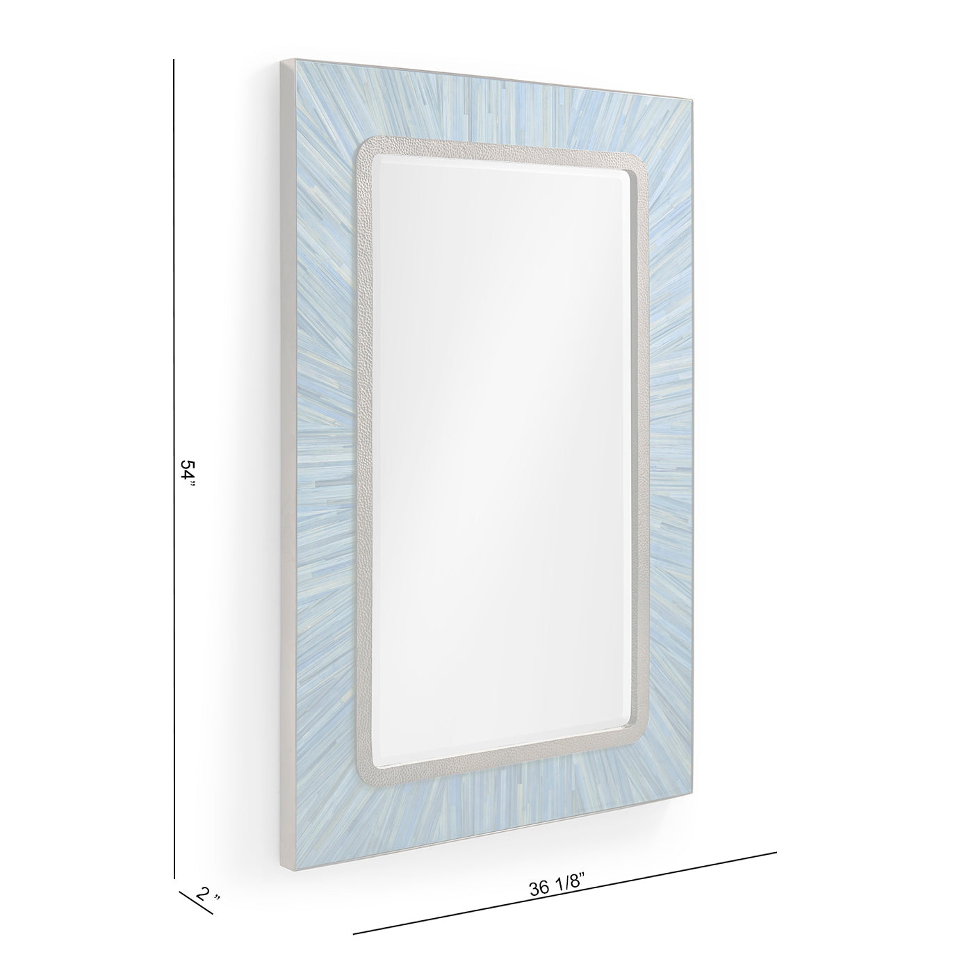 Sapphire Rectangular Wall Mirror