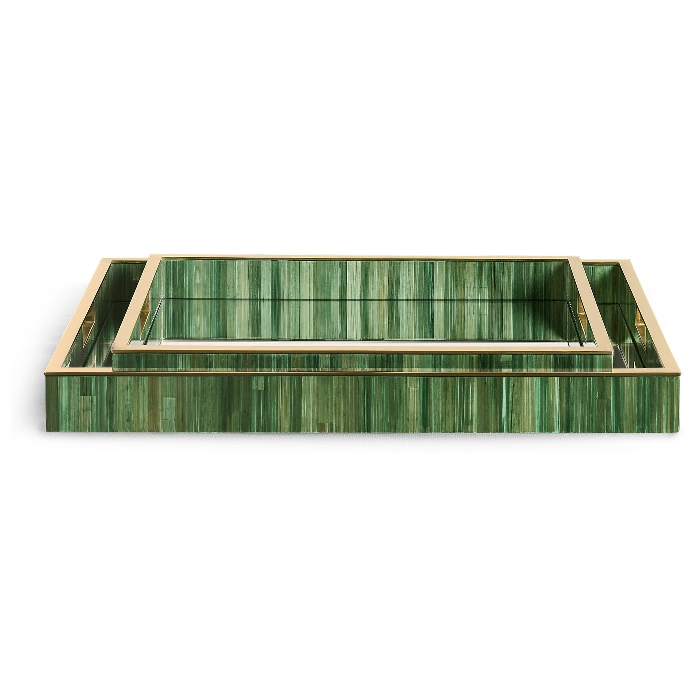 Verdure Rectangular Tray - Set of 2
