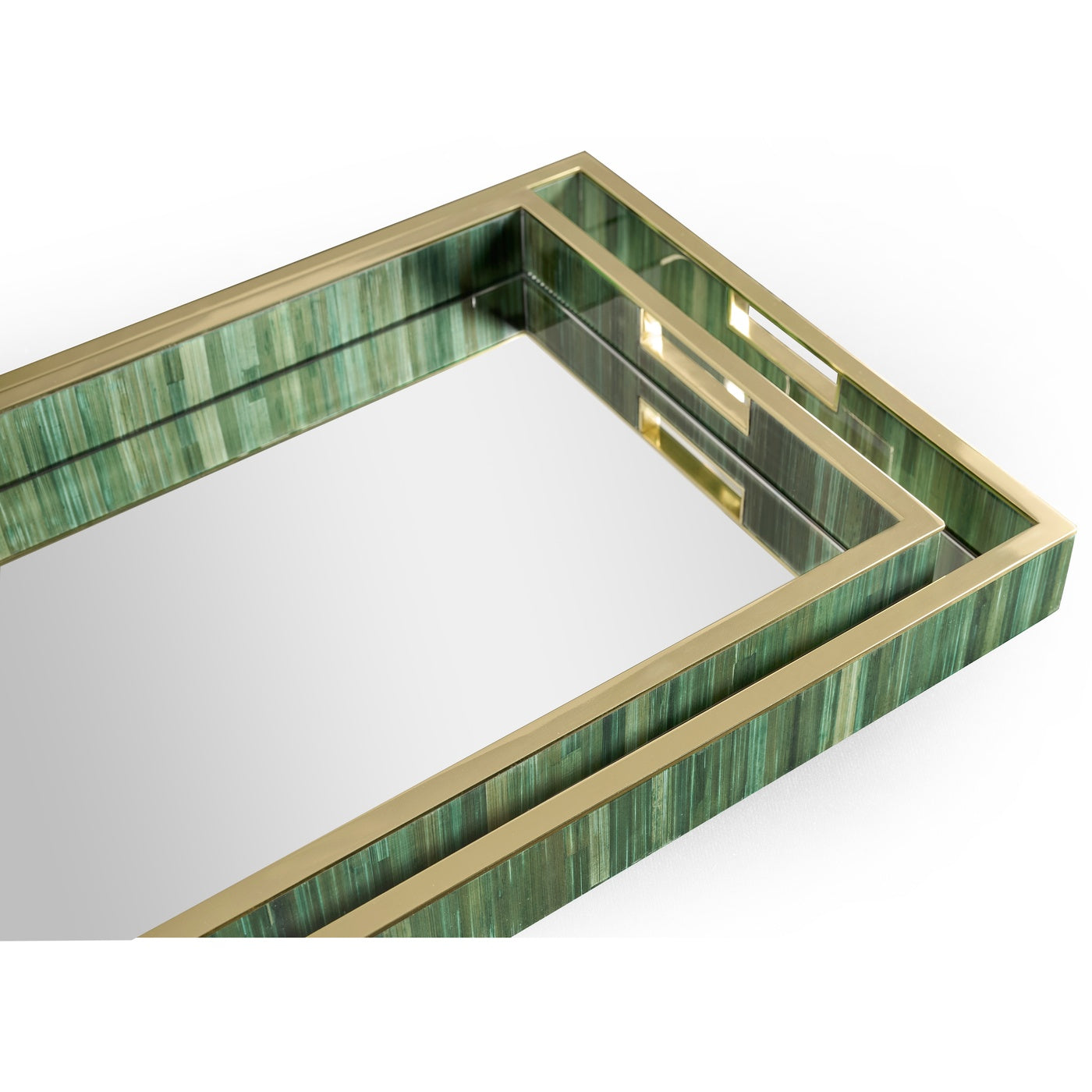 Verdure Rectangular Tray - Set of 2