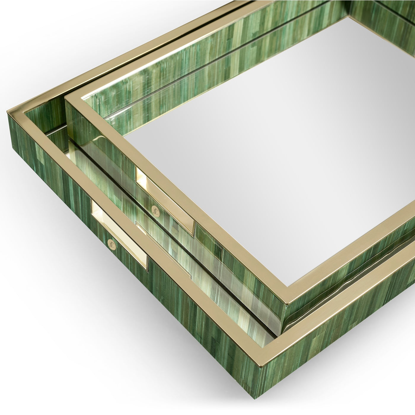 Verdure Rectangular Tray - Set of 2