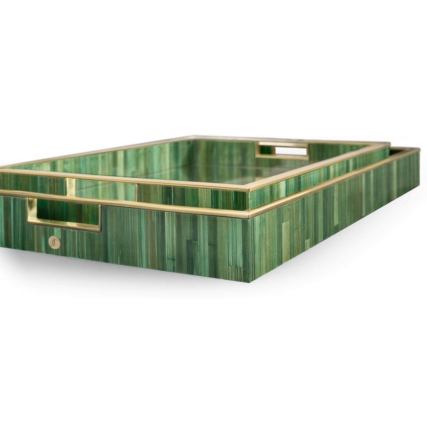 Verdure Rectangular Tray - Set of 2