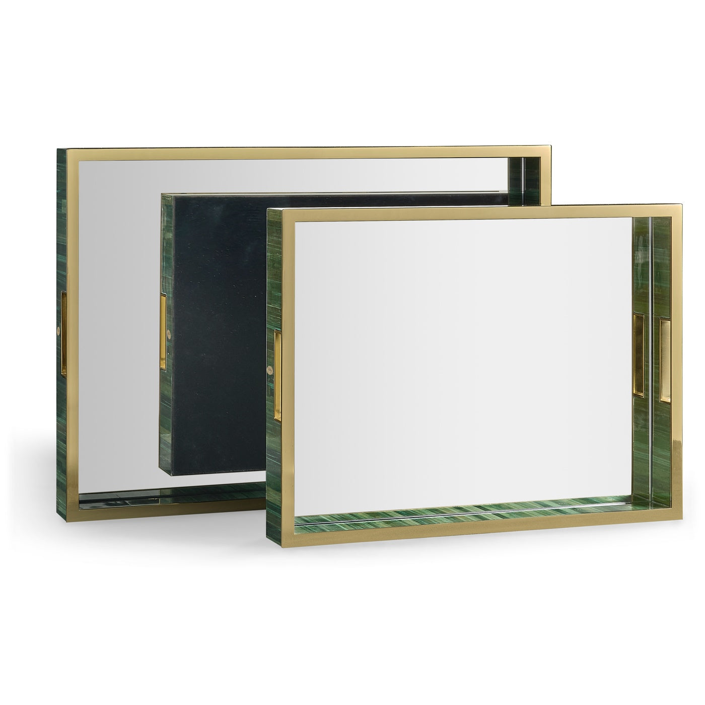 Verdure Rectangular Tray - Set of 2