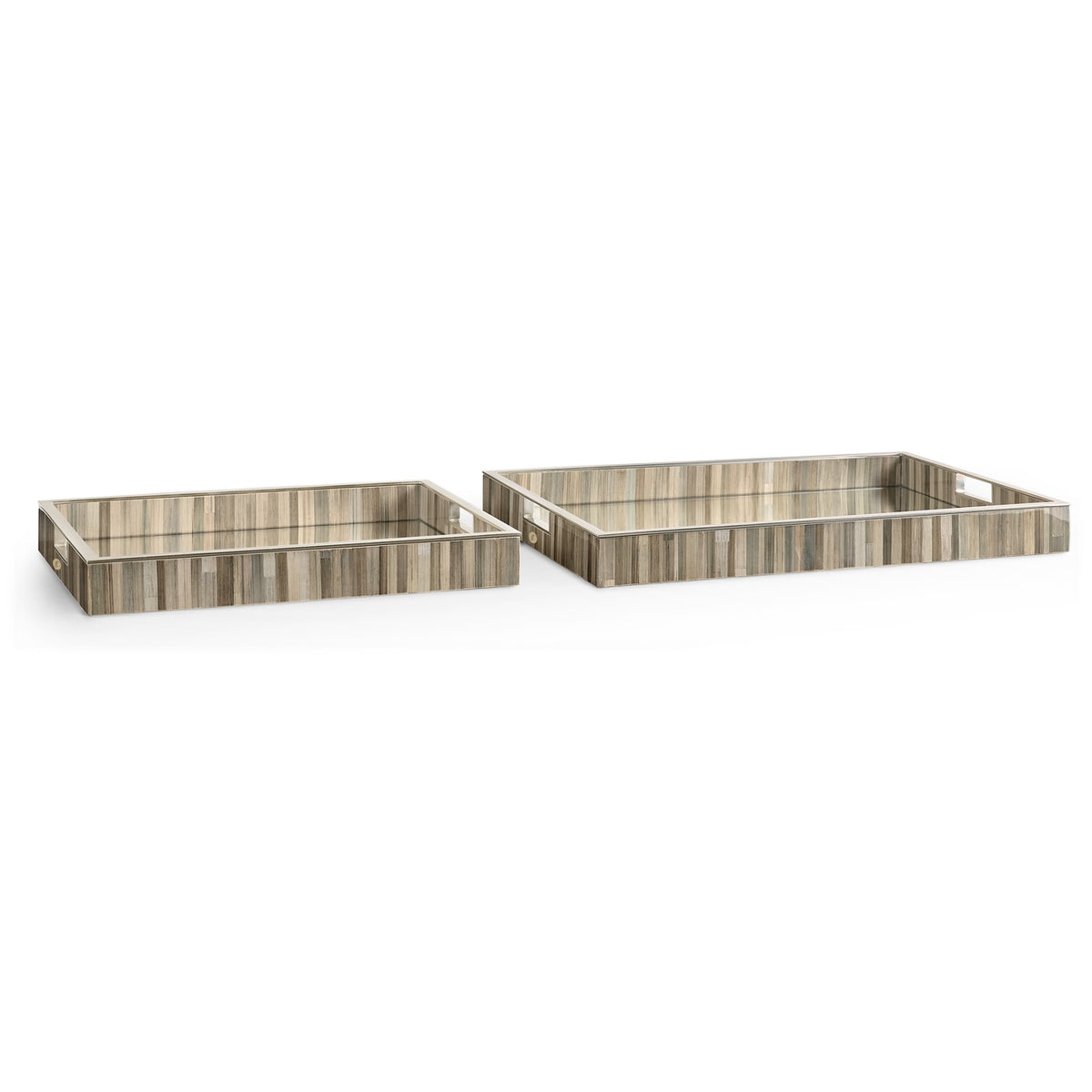 Terra Rectangular Tray - Set of 2