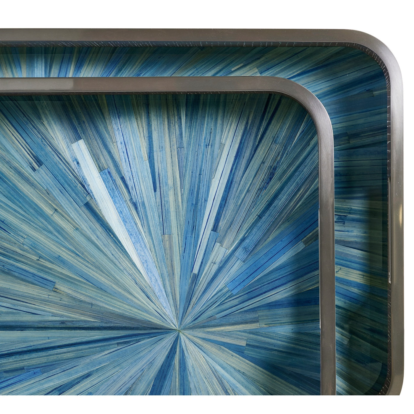 Sapphire Rectangular Tray - Set of 2