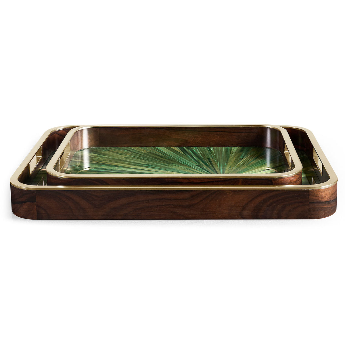 Verdure Rectangular Tray - Set of 2