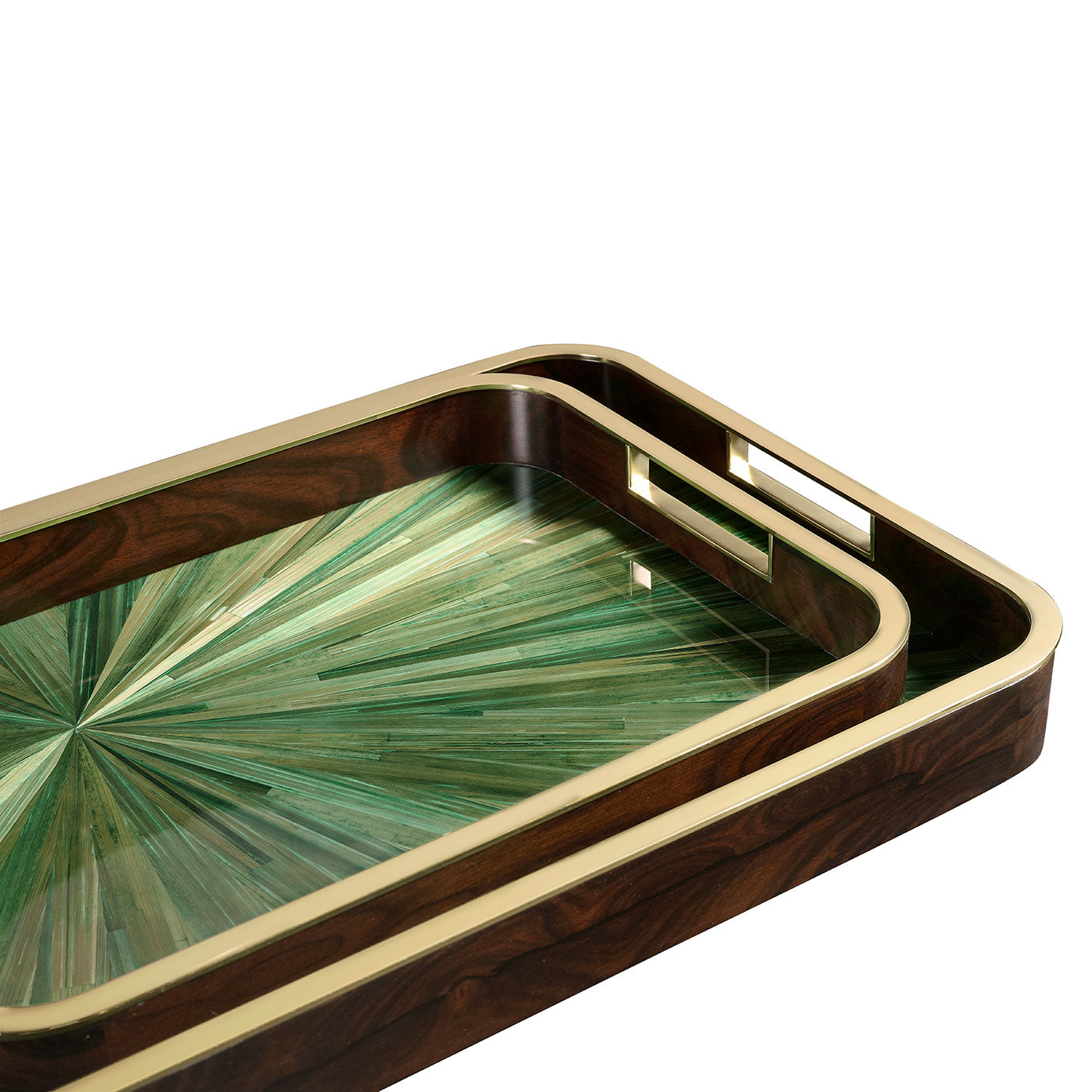 Verdure Rectangular Tray - Set of 2
