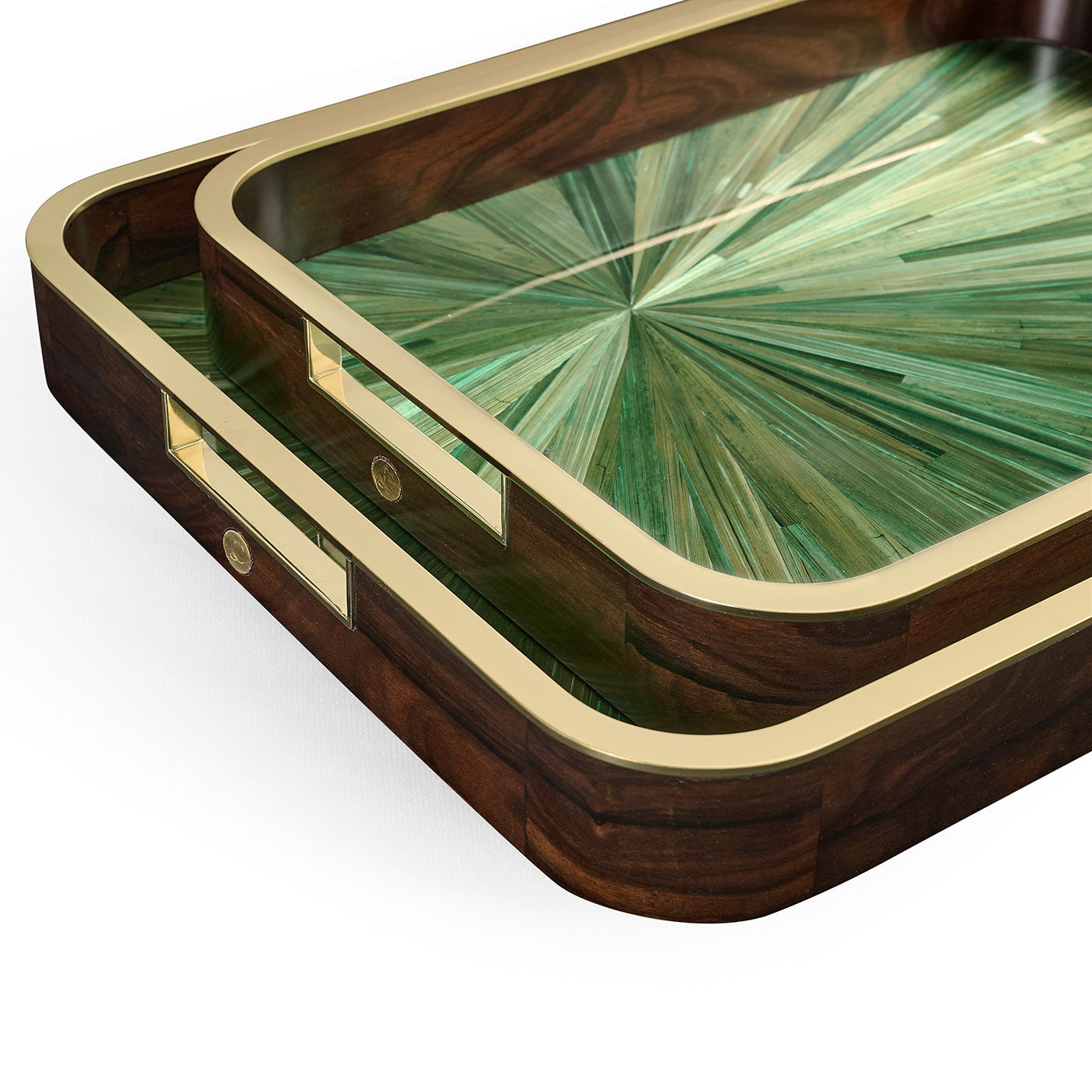 Verdure Rectangular Tray - Set of 2
