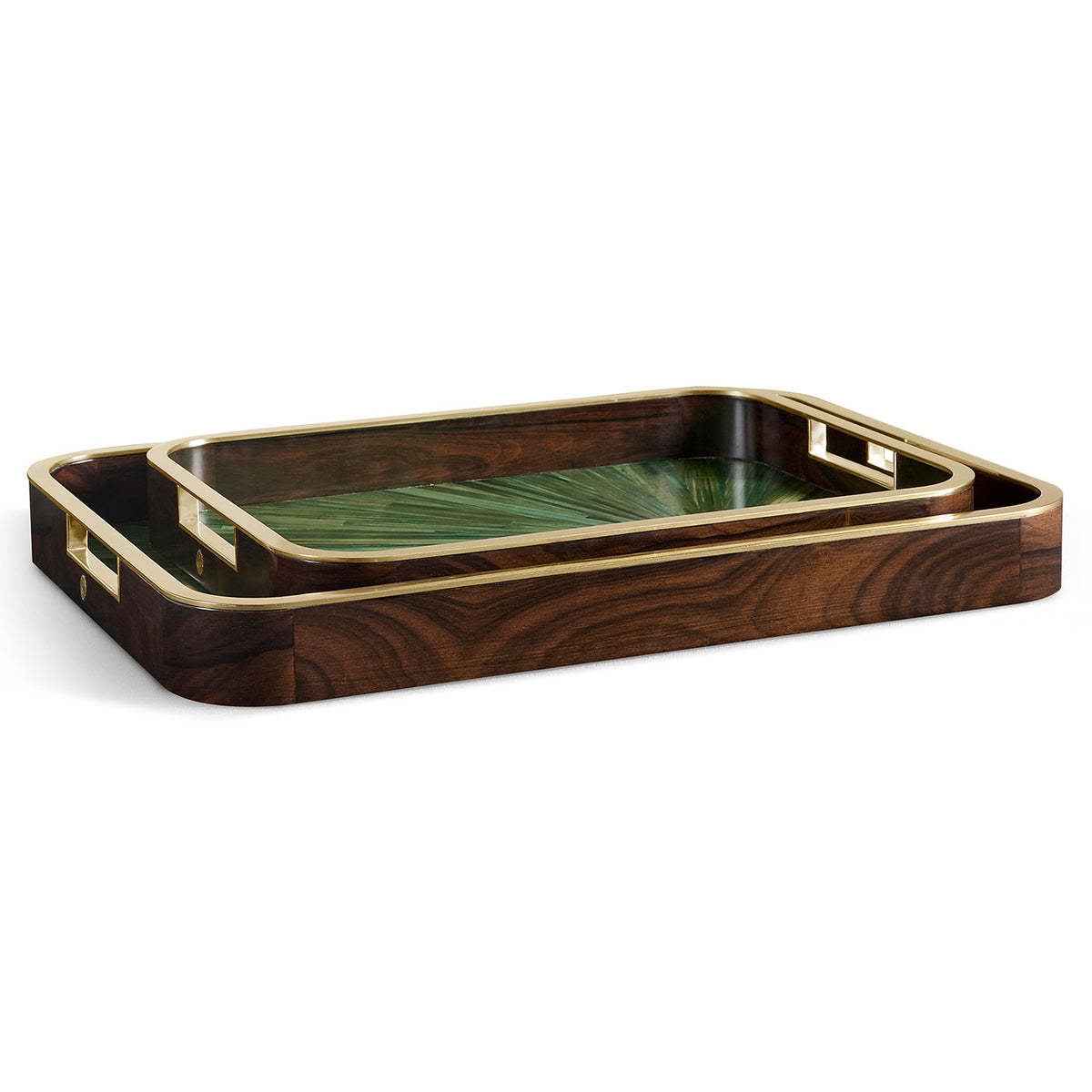 Verdure Rectangular Tray - Set of 2